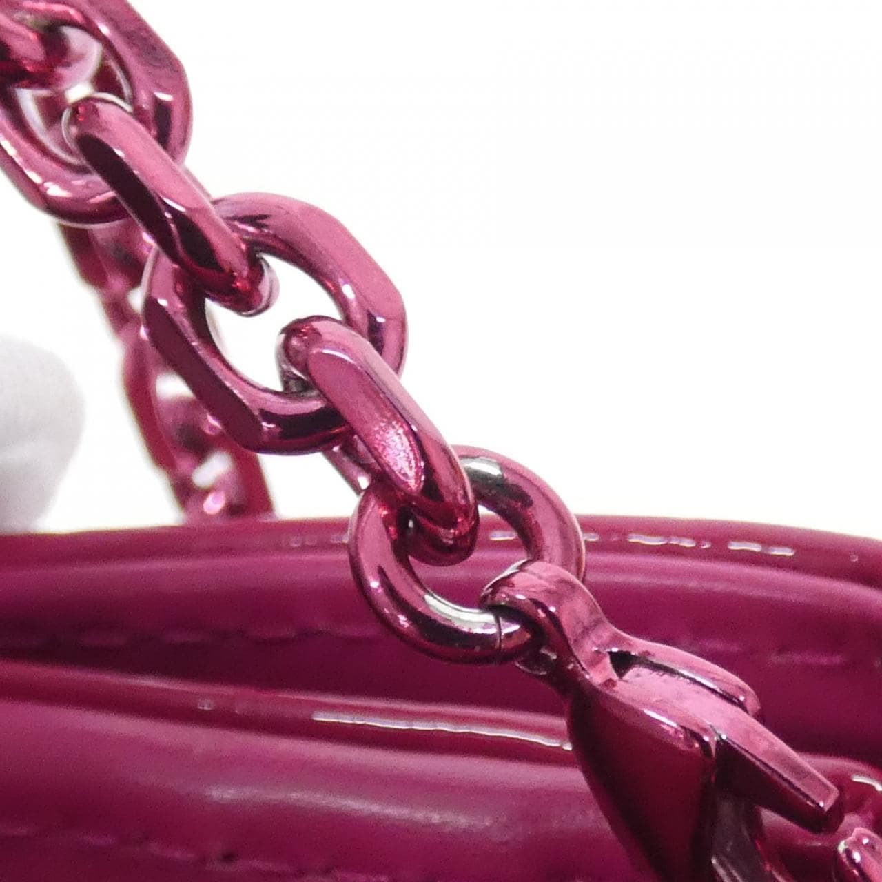 DIOR Lady Dior S0646PVCB Wallet Patent Leather