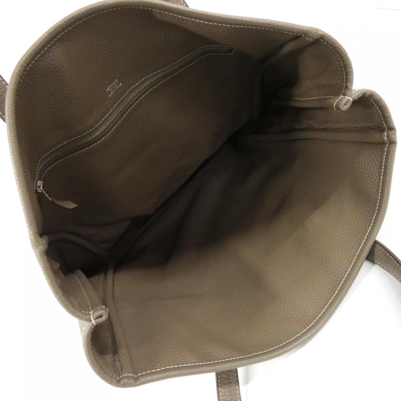 HERMES 047590CK Handbag Clemence