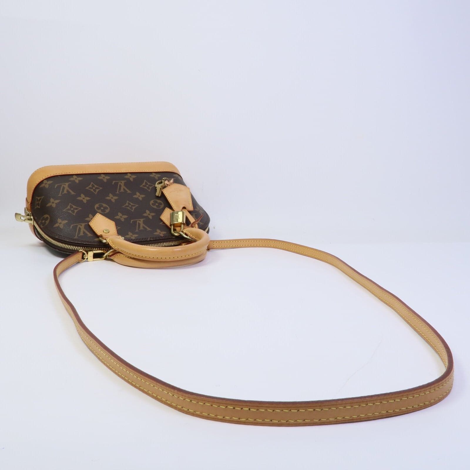 LOUIS VUITTON Alma M53152 2-Way Bag Coated Canvas