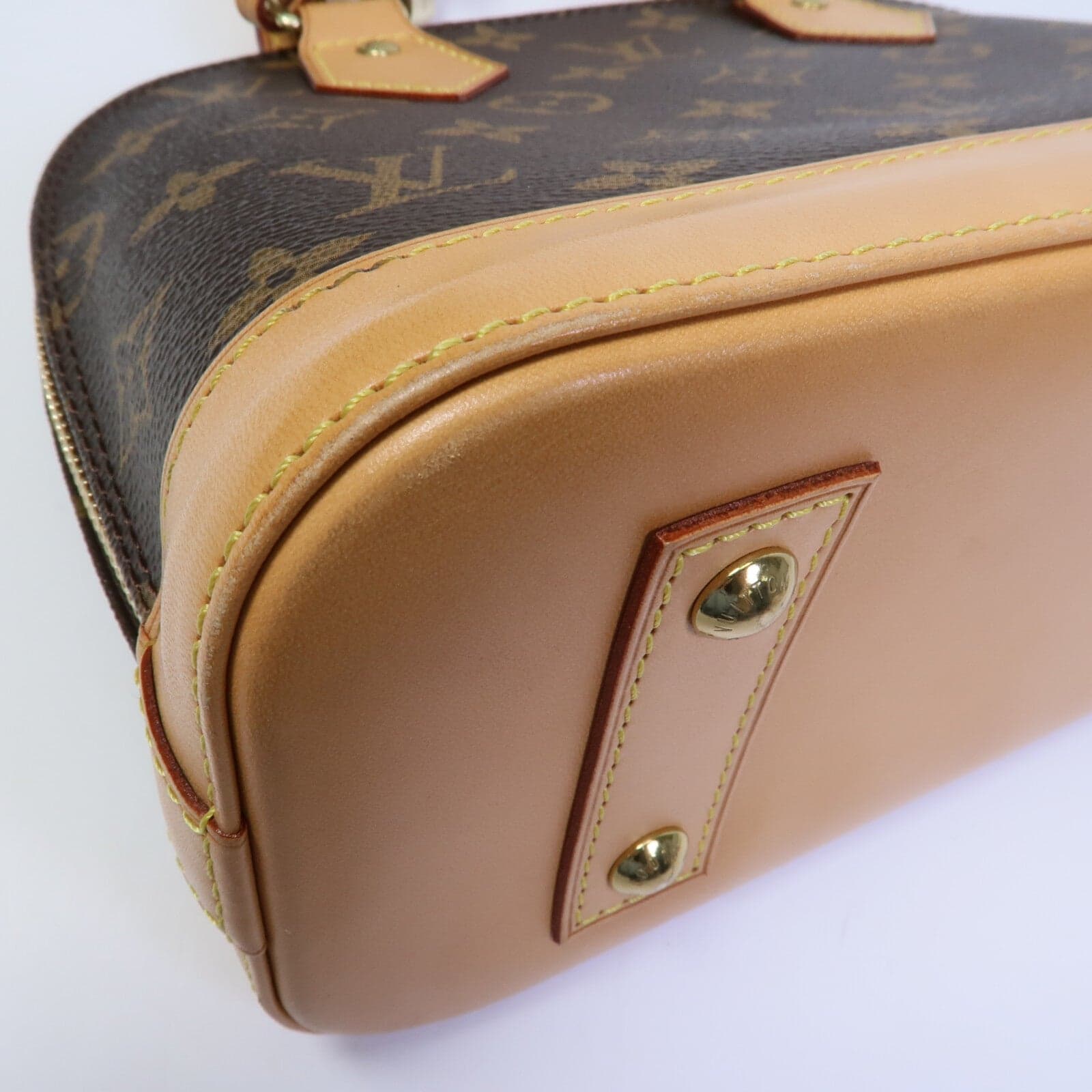 LOUIS VUITTON Alma M53152 2-Way Bag Coated Canvas