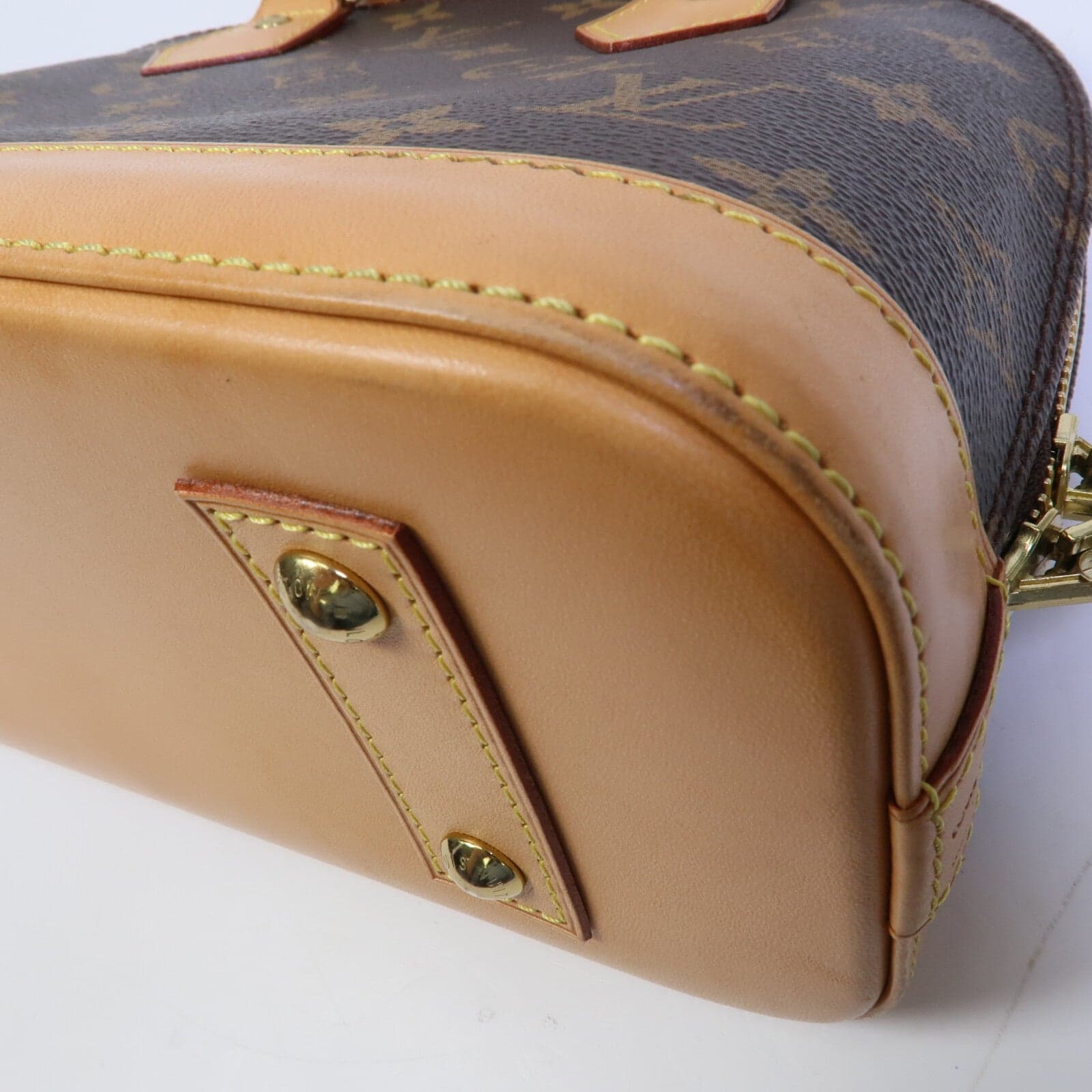 LOUIS VUITTON Alma M53152 2-Way Bag Coated Canvas