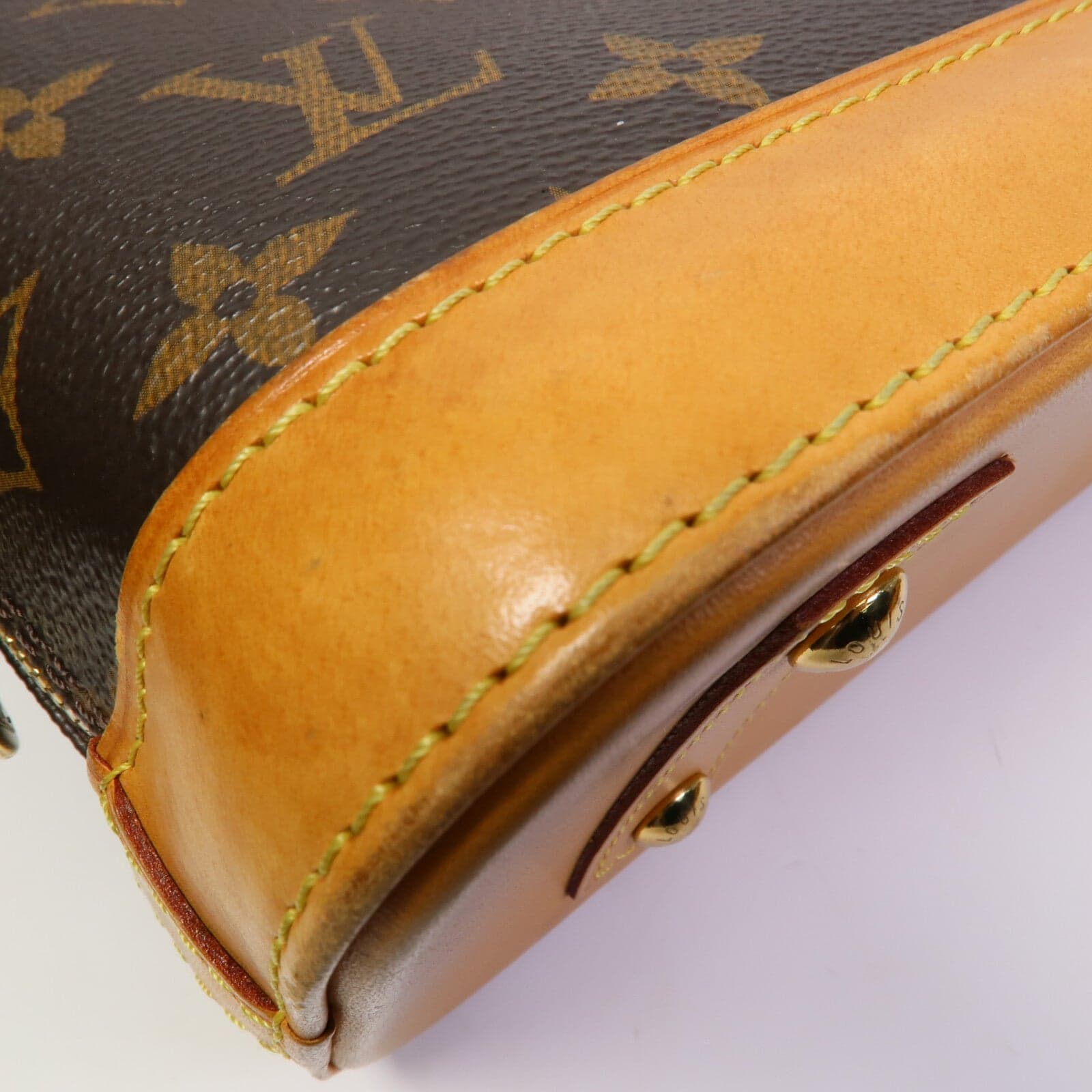 LOUIS VUITTON Alma M53152 2-Way Bag Coated Canvas