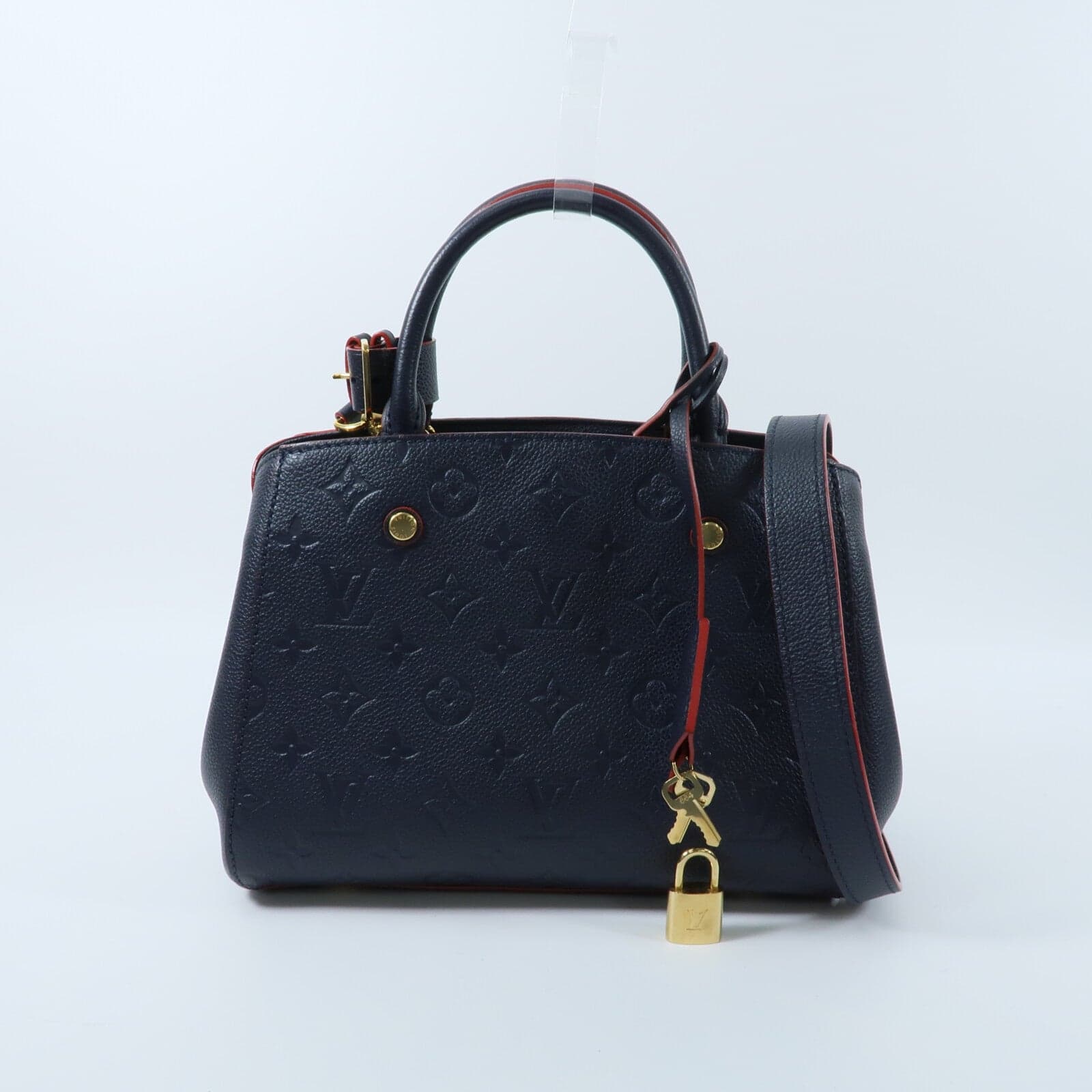 LOUIS VUITTON Montaigne M42747 2-Way Bag Calfskin