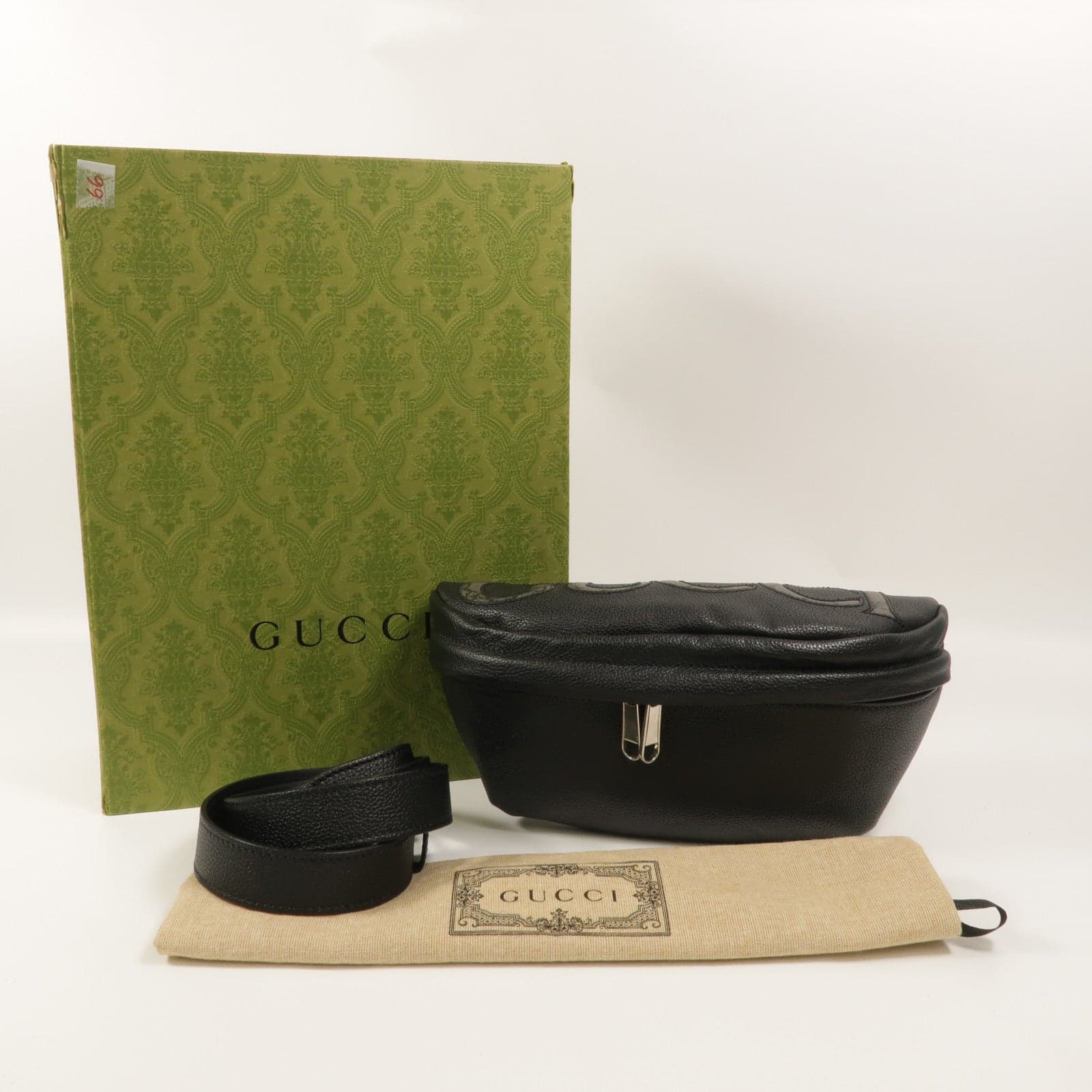 LOUIS VUITTON 768111 Belt Bag Calfskin