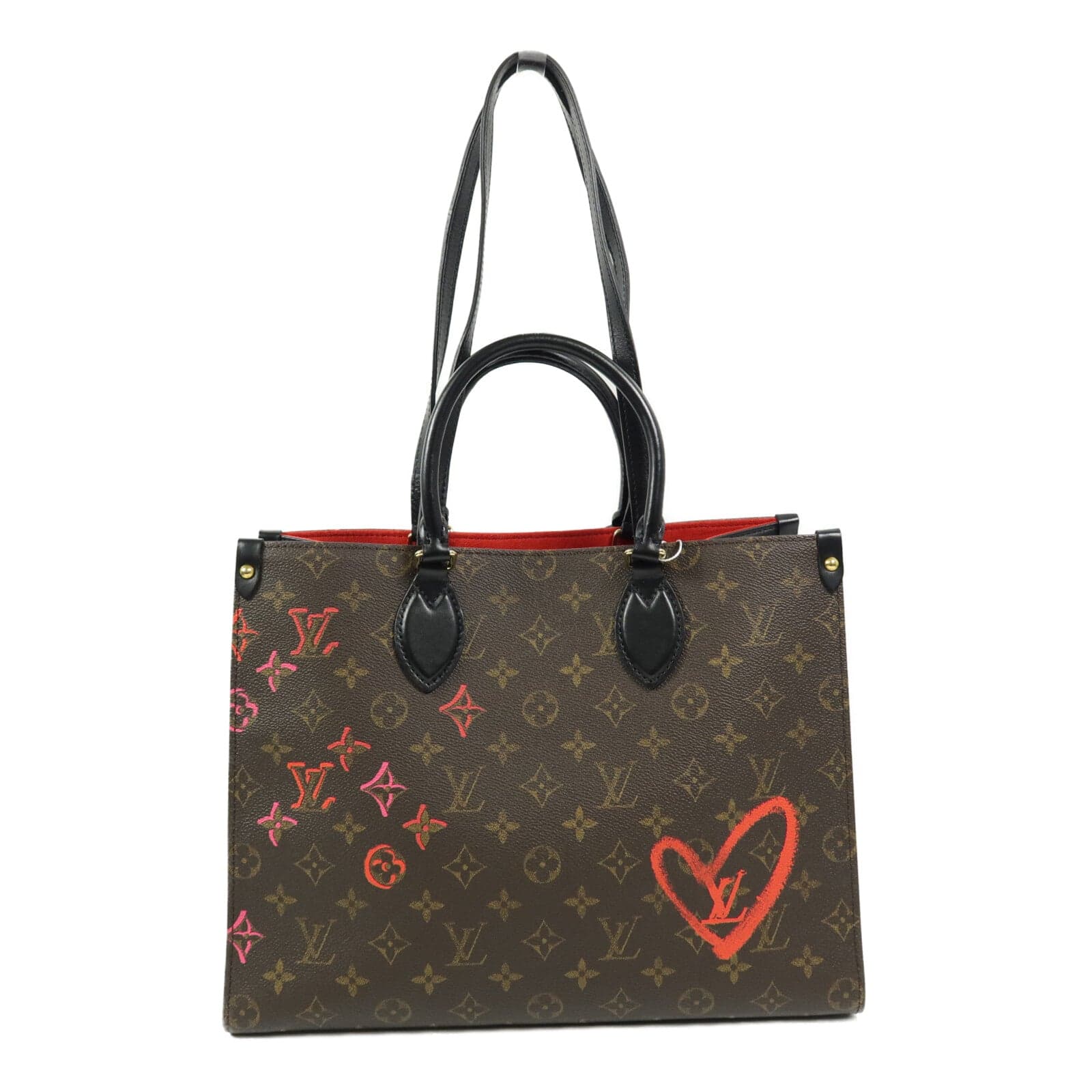 LOUIS VUITTON OnTheGo M45888 2-Way Bag Coated Canvas