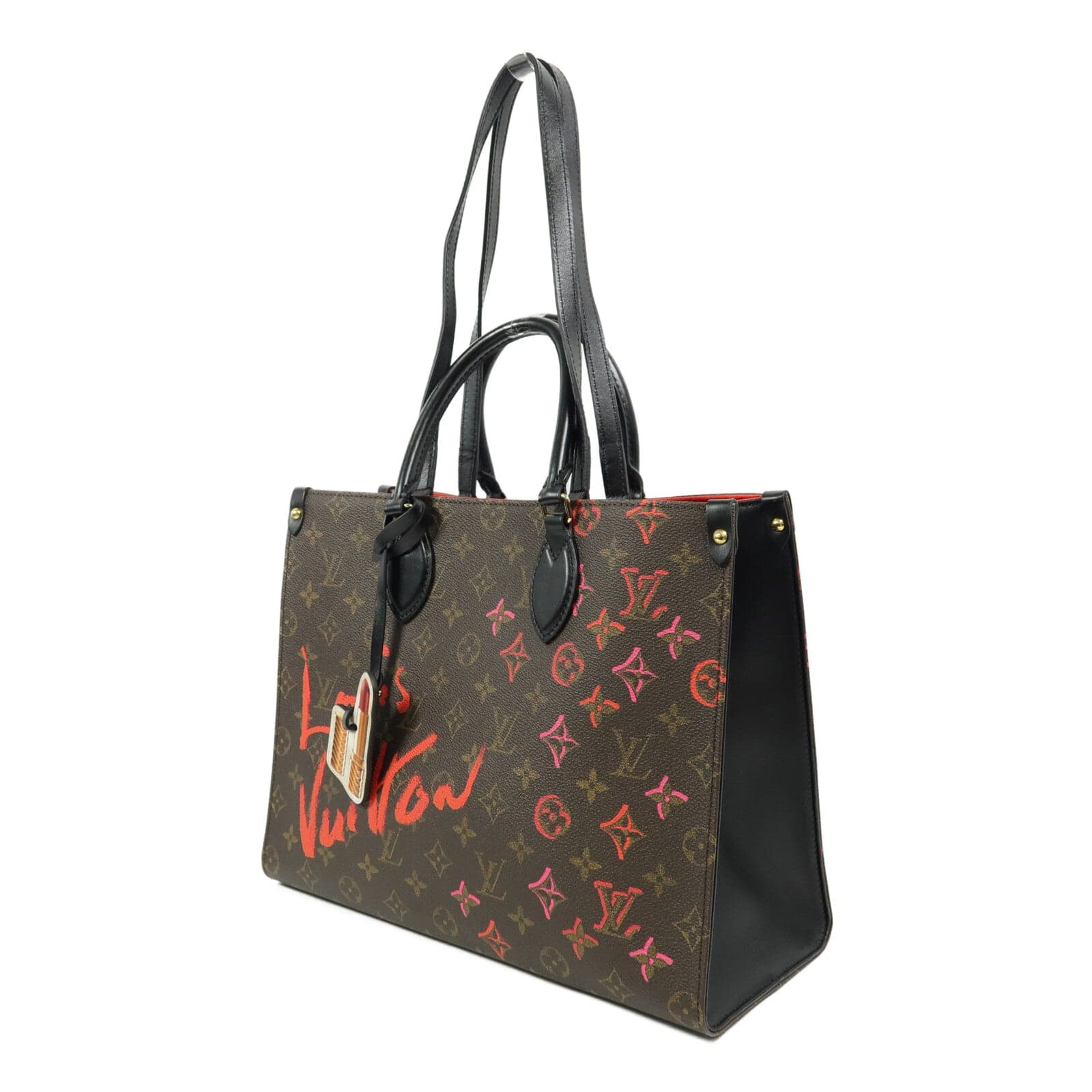 LOUIS VUITTON OnTheGo M45888 2-Way Bag Coated Canvas