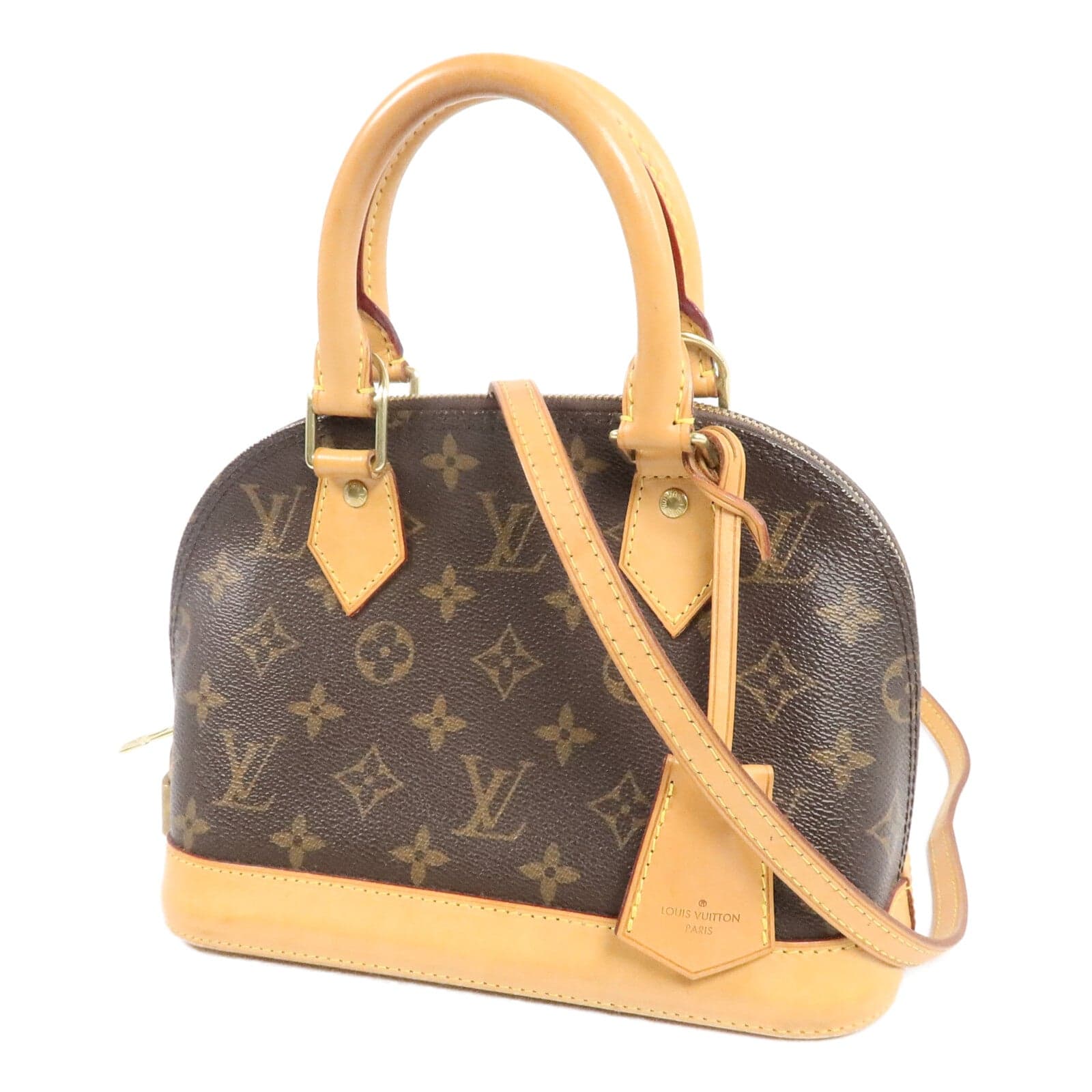 LOUIS VUITTON Alma M53152 2-Way Bag Coated Canvas