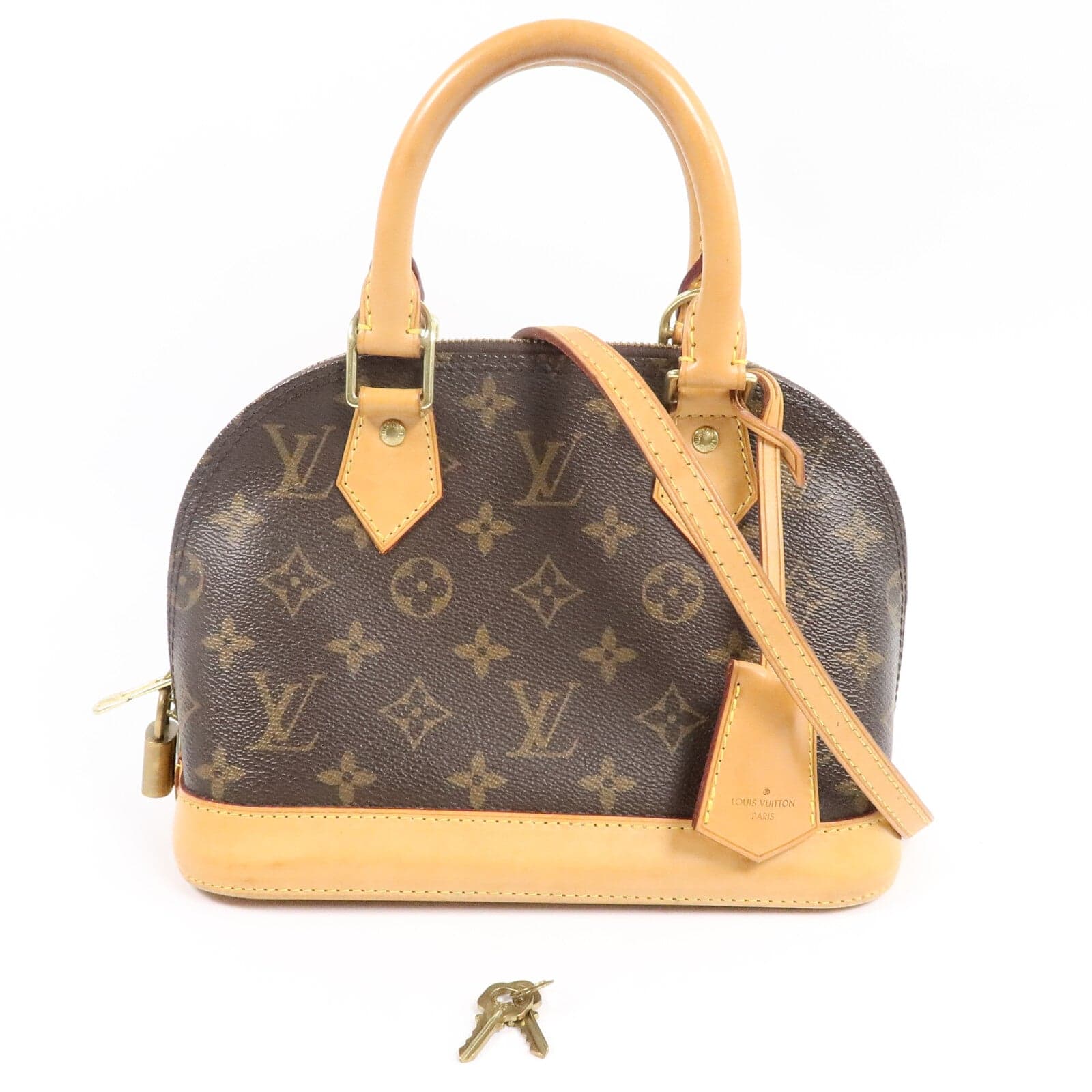 LOUIS VUITTON Alma M53152 2-Way Bag Coated Canvas