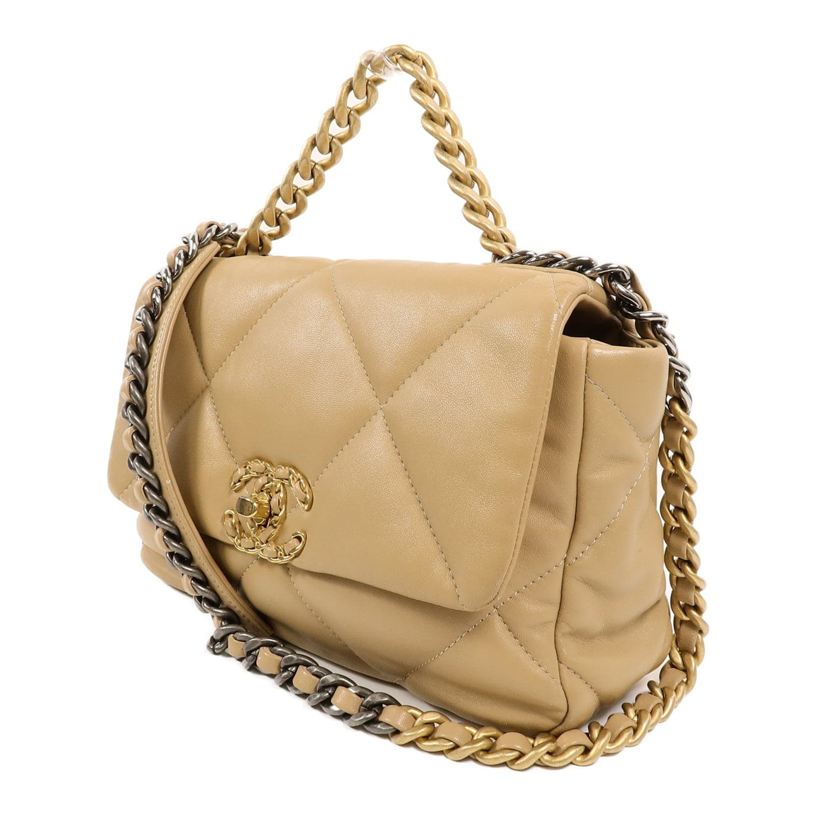 LOUIS VUITTON 2-Way Bag Lambskin