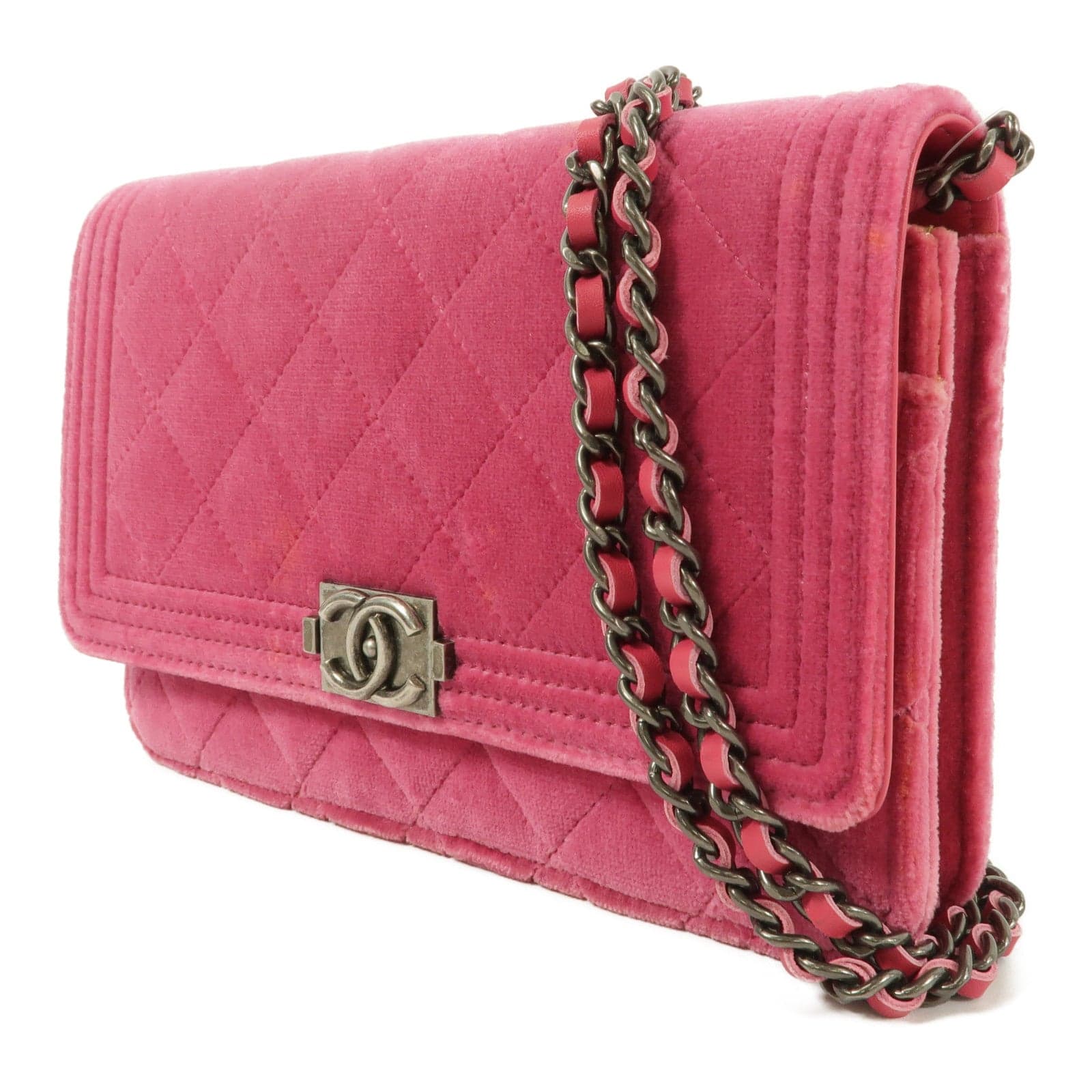 LOUIS VUITTON Shoulder Bag x Velvet