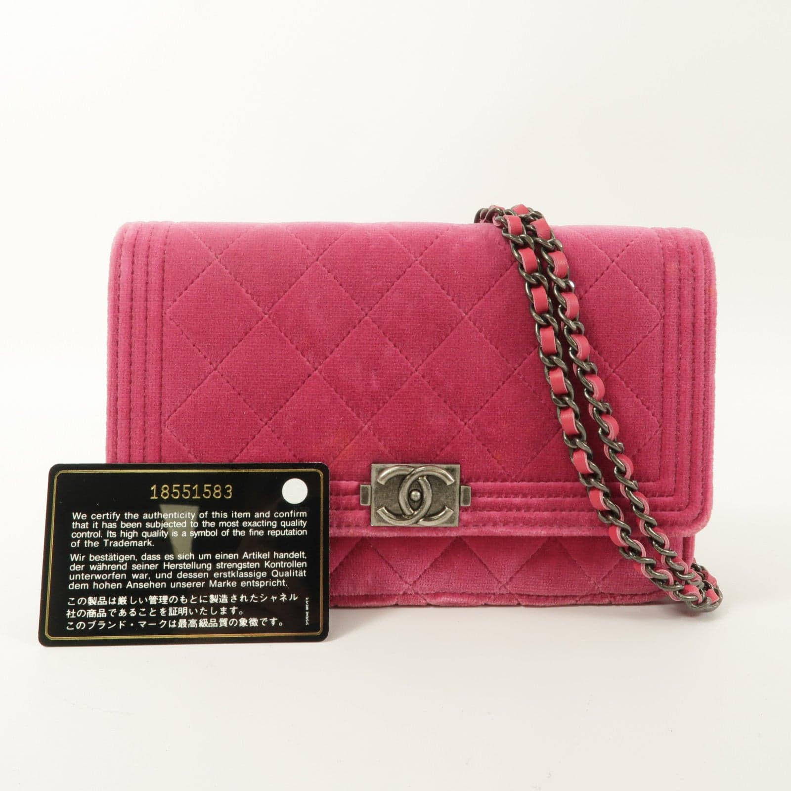 LOUIS VUITTON Shoulder Bag x Velvet