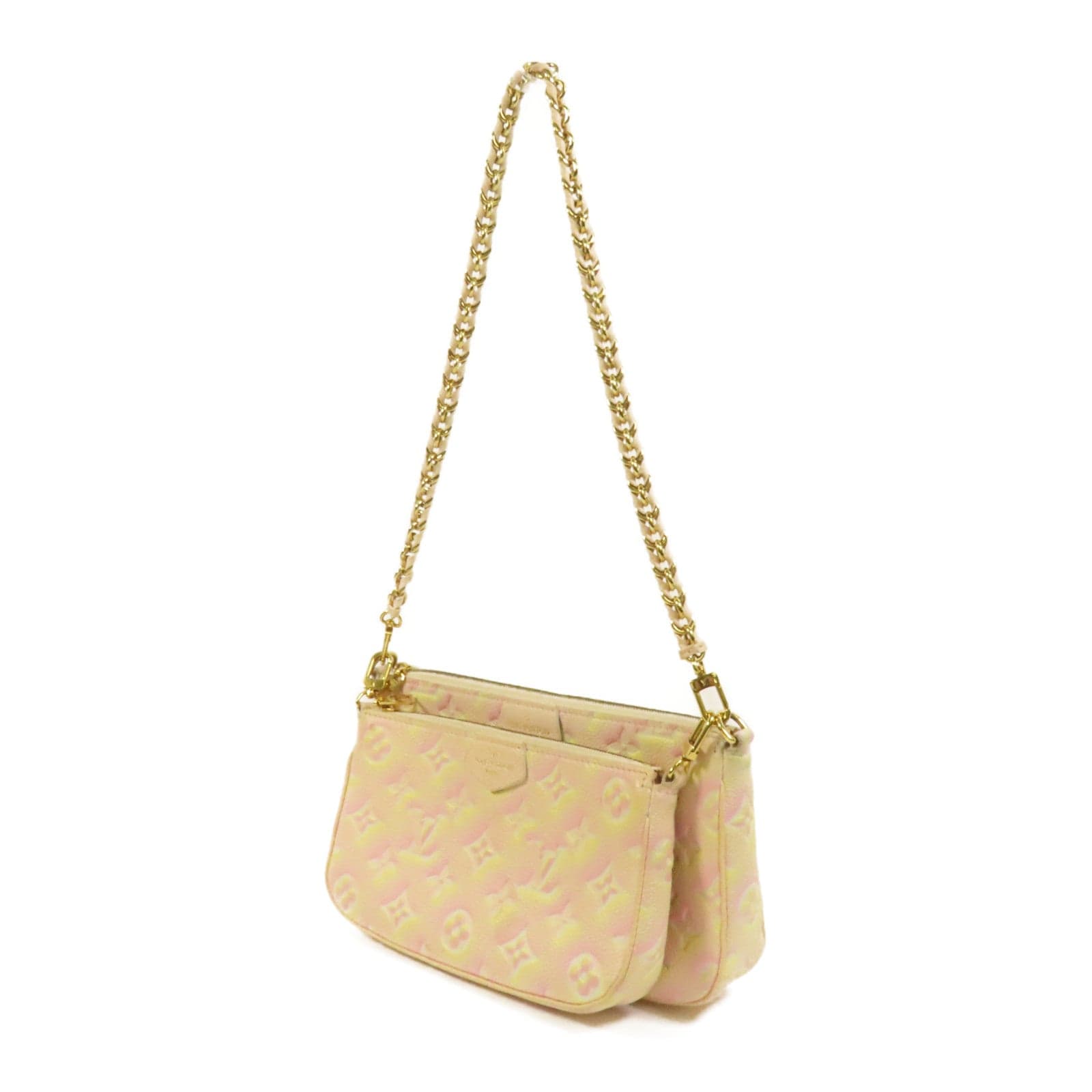 LOUIS VUITTON Multi Pochette M80399 2-Way Bag Calfskin