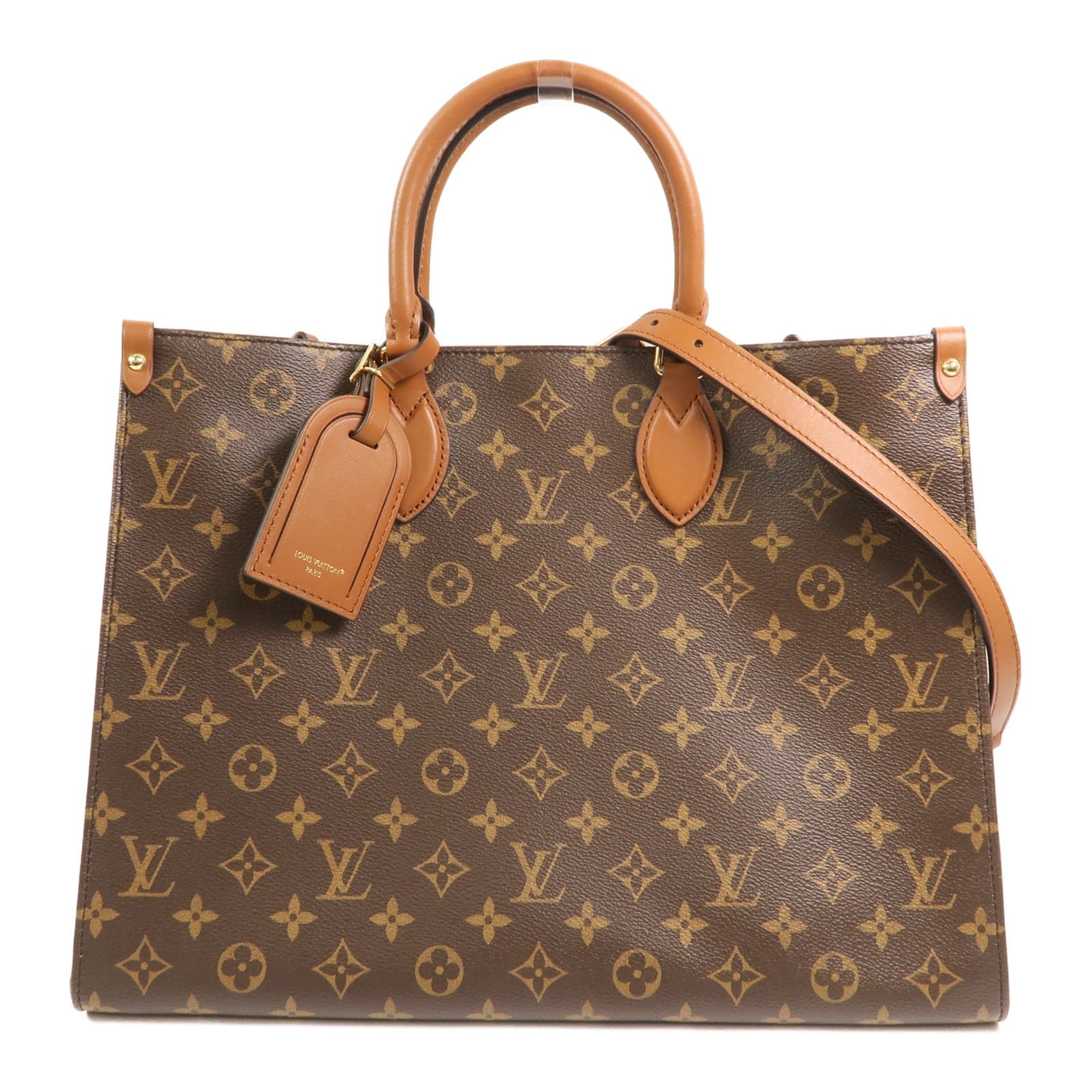LOUIS VUITTON OnTheGo M14235 Shoulder Bag Coated Canvas