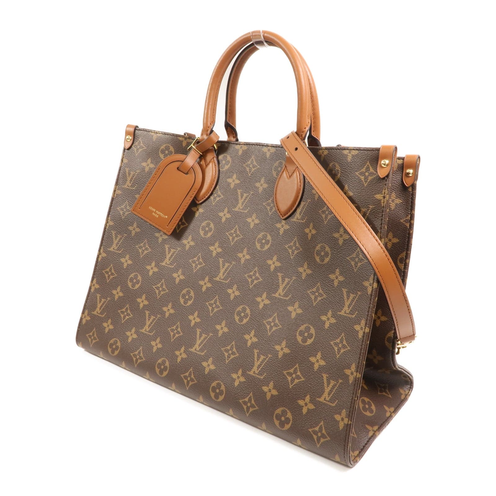 LOUIS VUITTON OnTheGo M14235 Shoulder Bag Coated Canvas