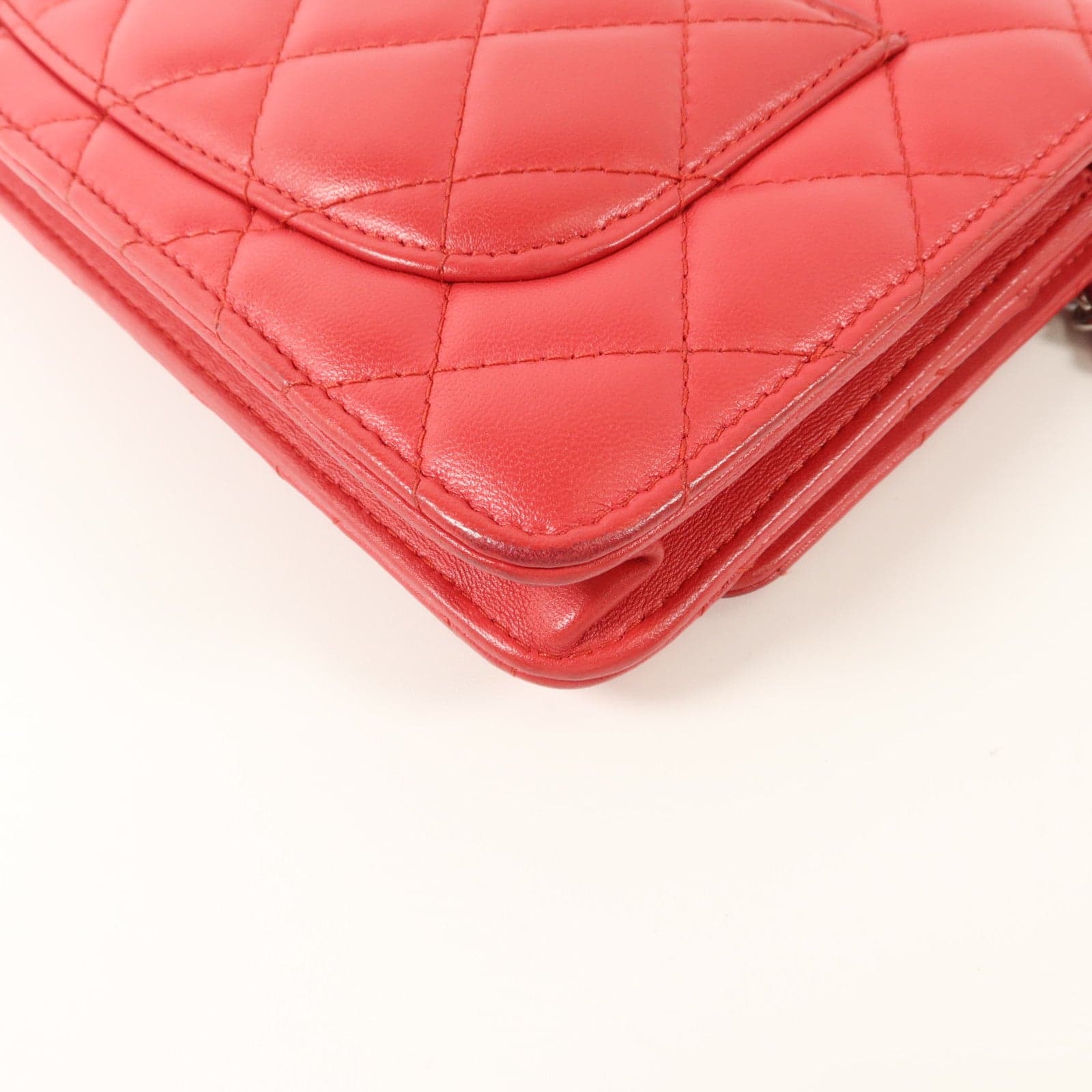 LOUIS VUITTON Shoulder Bag Lambskin