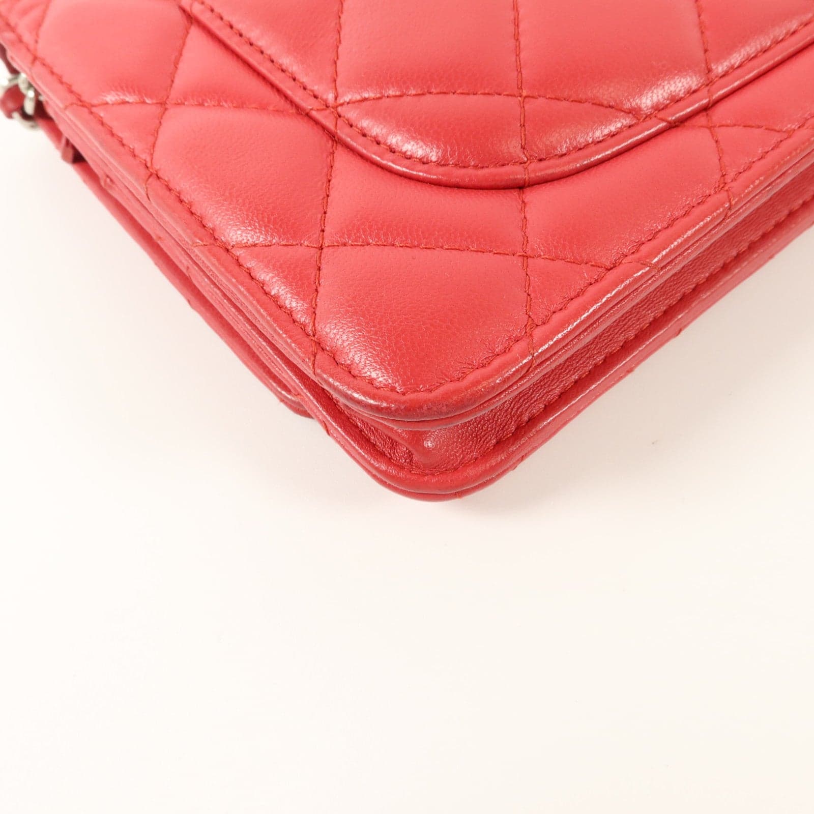 LOUIS VUITTON Shoulder Bag Lambskin