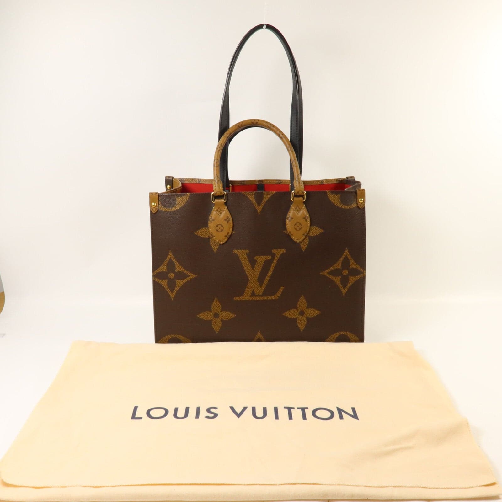 LOUIS VUITTON OnTheGo M45321 2-Way Bag Coated Canvas