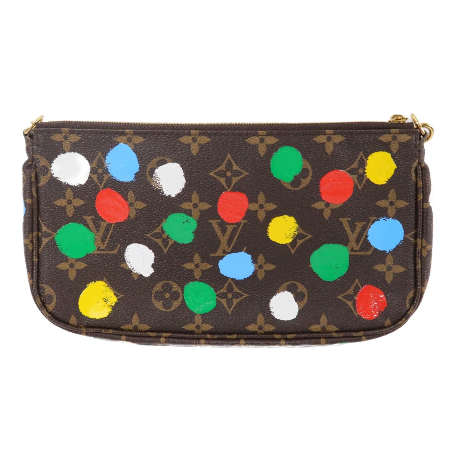 LOUIS VUITTON Multi Pochette M46385 2-Way Bag Coated Canvas