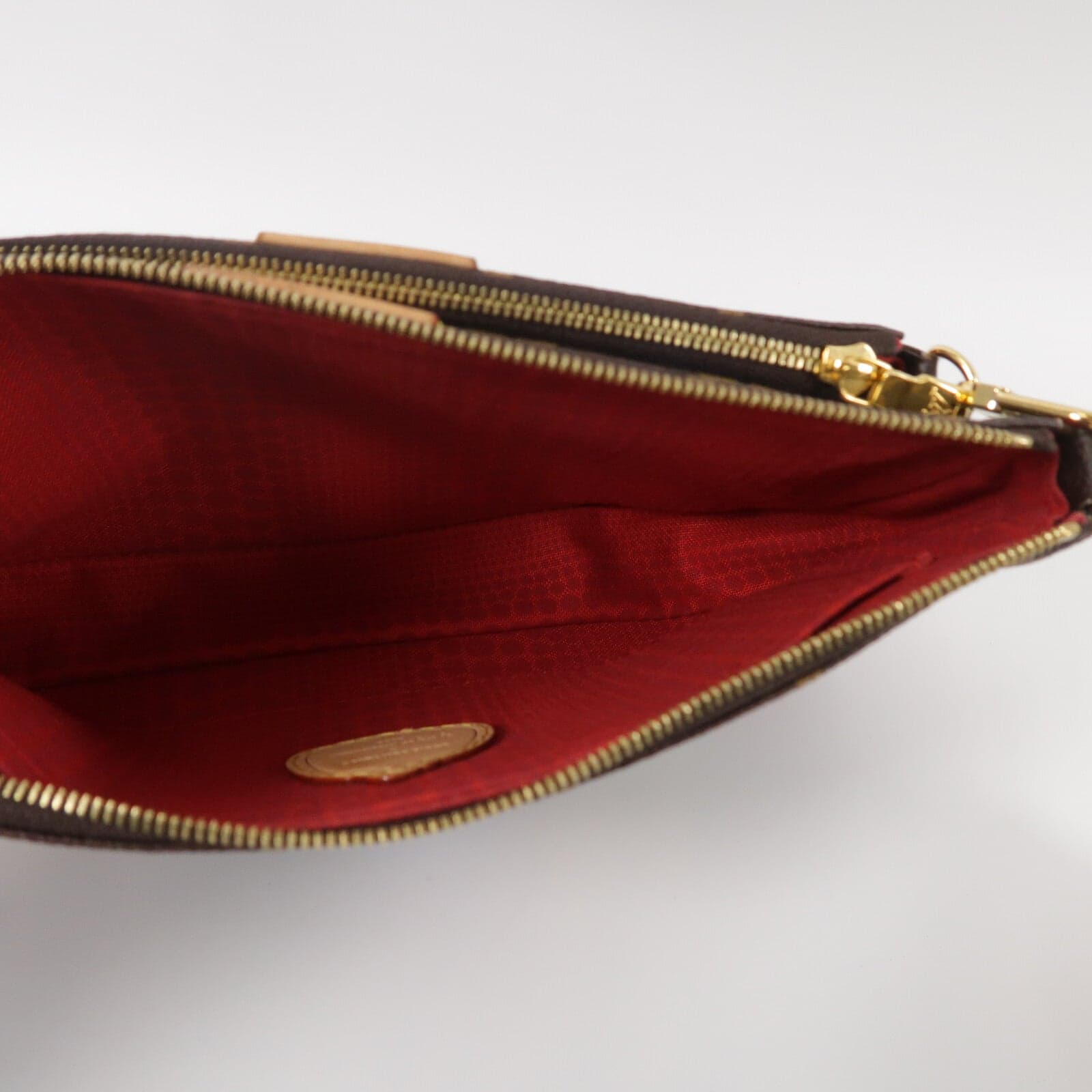 LOUIS VUITTON Multi Pochette M46385 2-Way Bag Coated Canvas