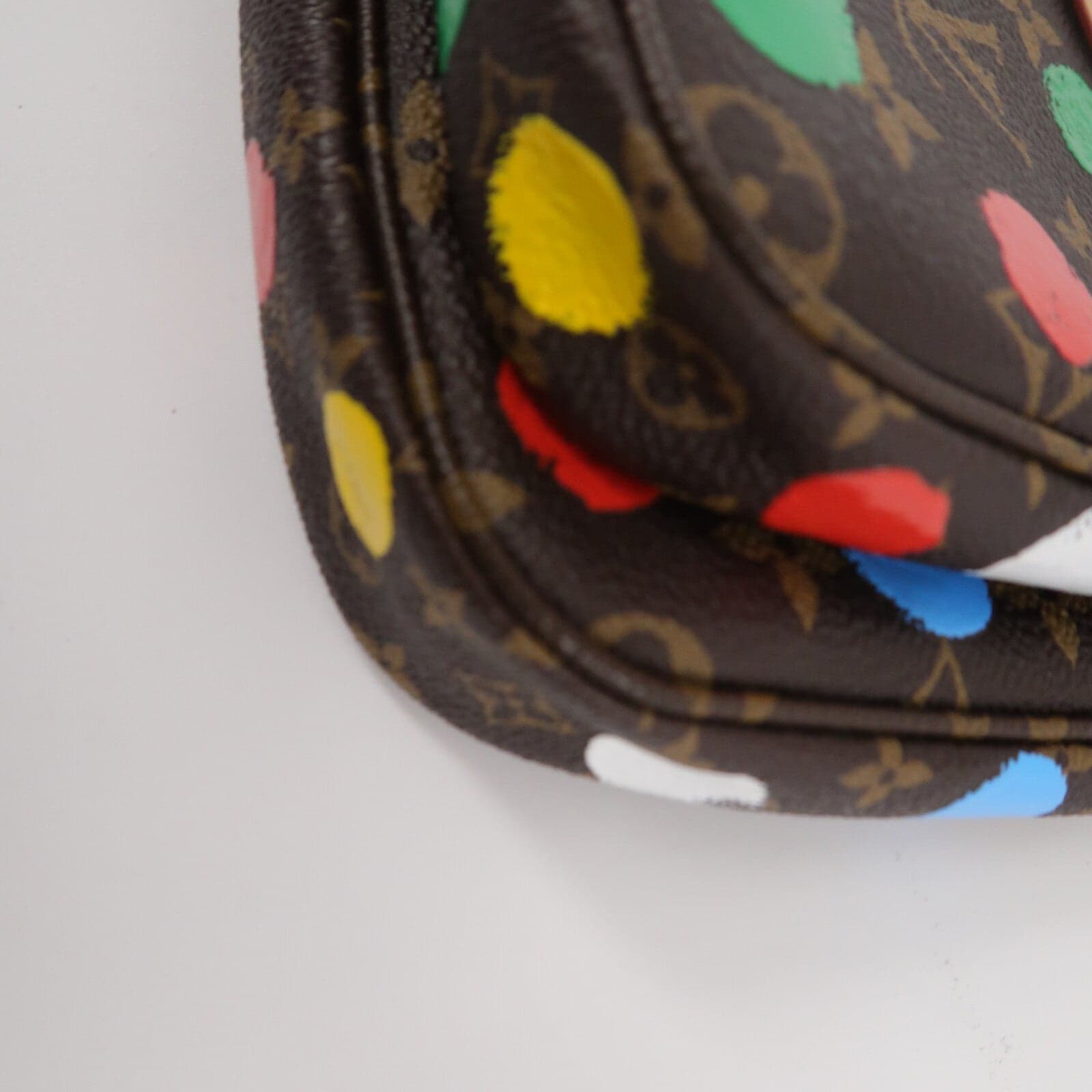LOUIS VUITTON Multi Pochette M46385 2-Way Bag Coated Canvas
