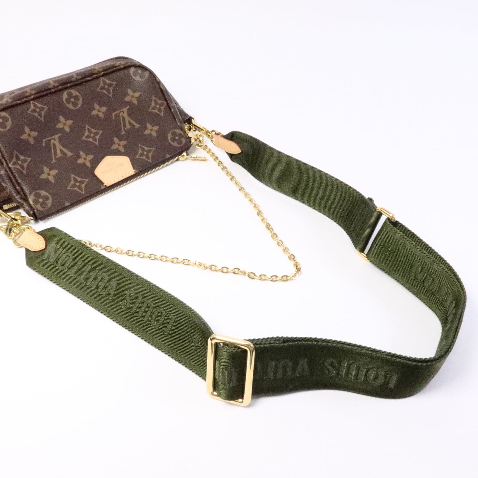 LOUIS VUITTON Multi Pochette M44813 2-Way Bag Coated Canvas