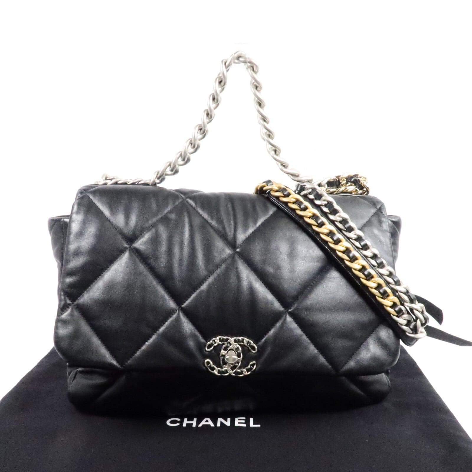 LOUIS VUITTON AS1161 2-Way Bag Lambskin
