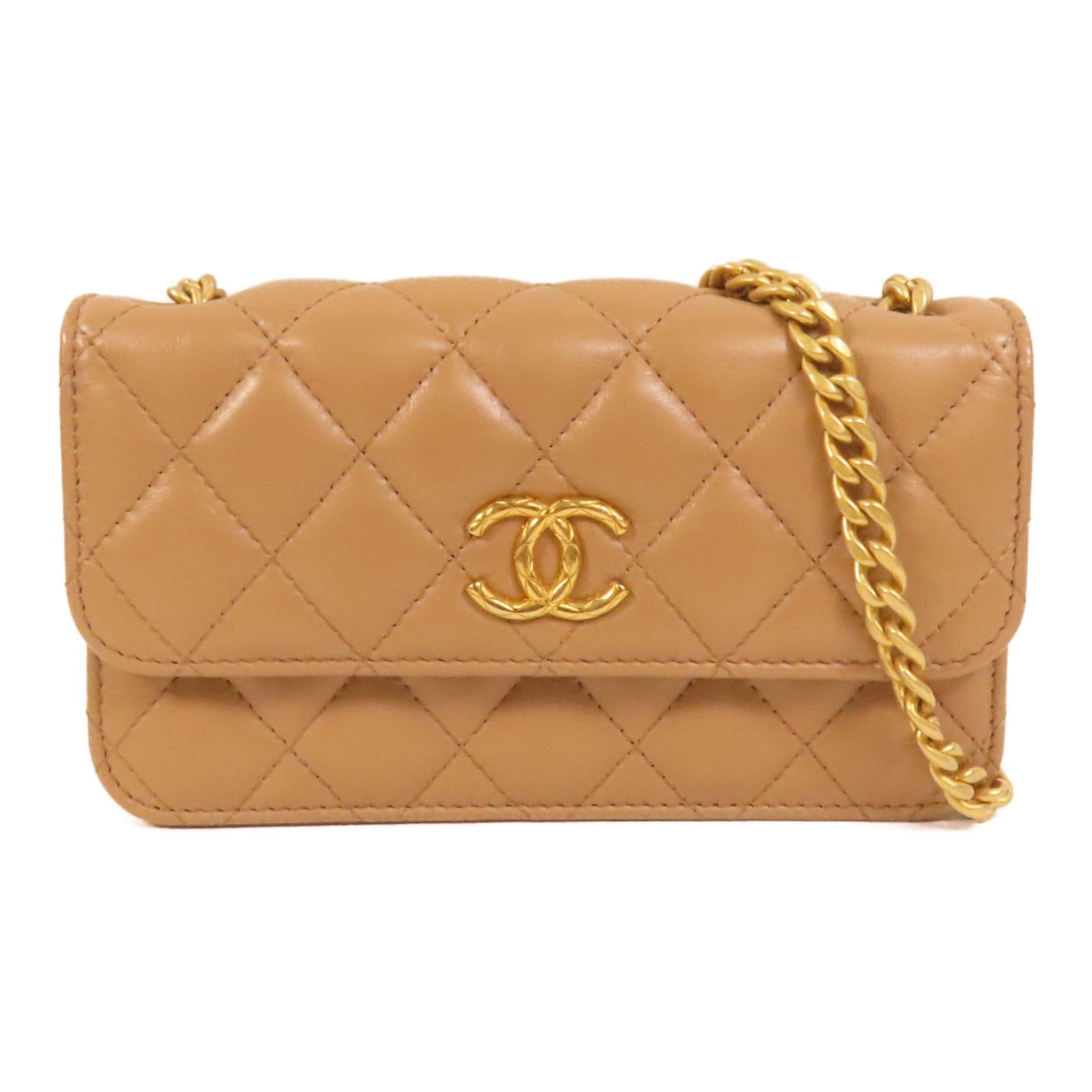 LOUIS VUITTON Shoulder Bag Lambskin