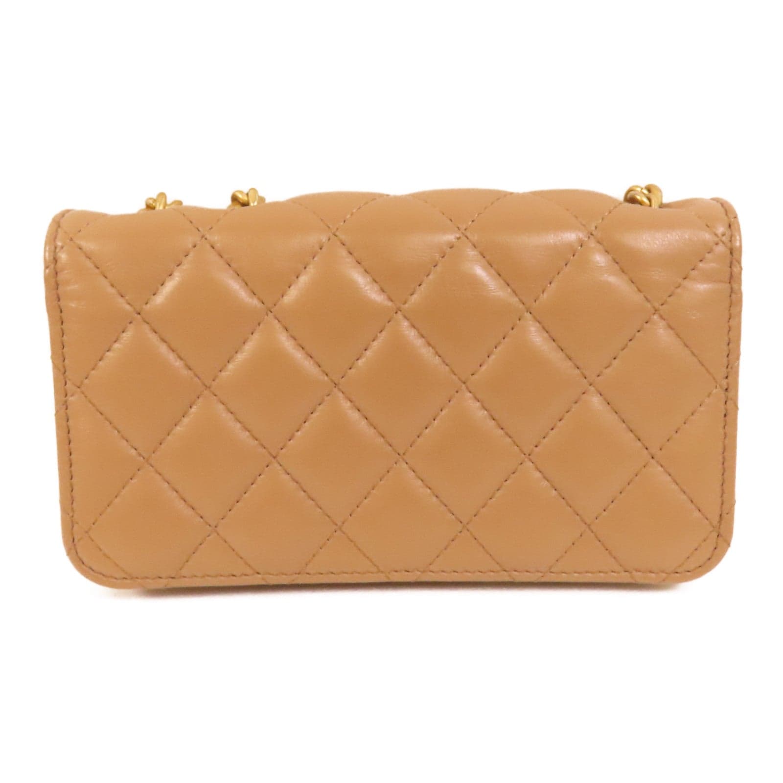 LOUIS VUITTON Shoulder Bag Lambskin