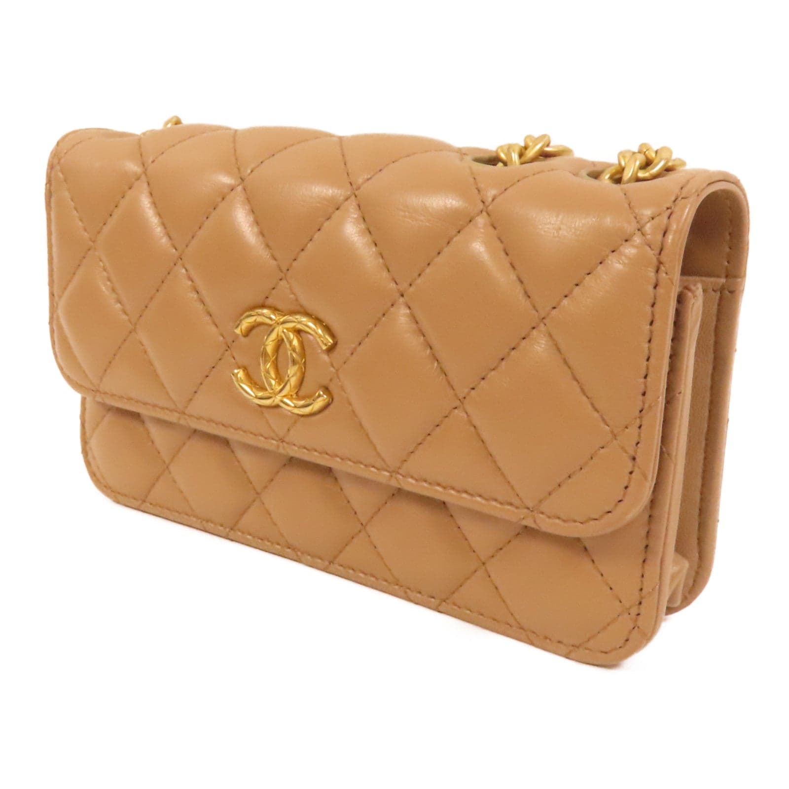 LOUIS VUITTON Shoulder Bag Lambskin