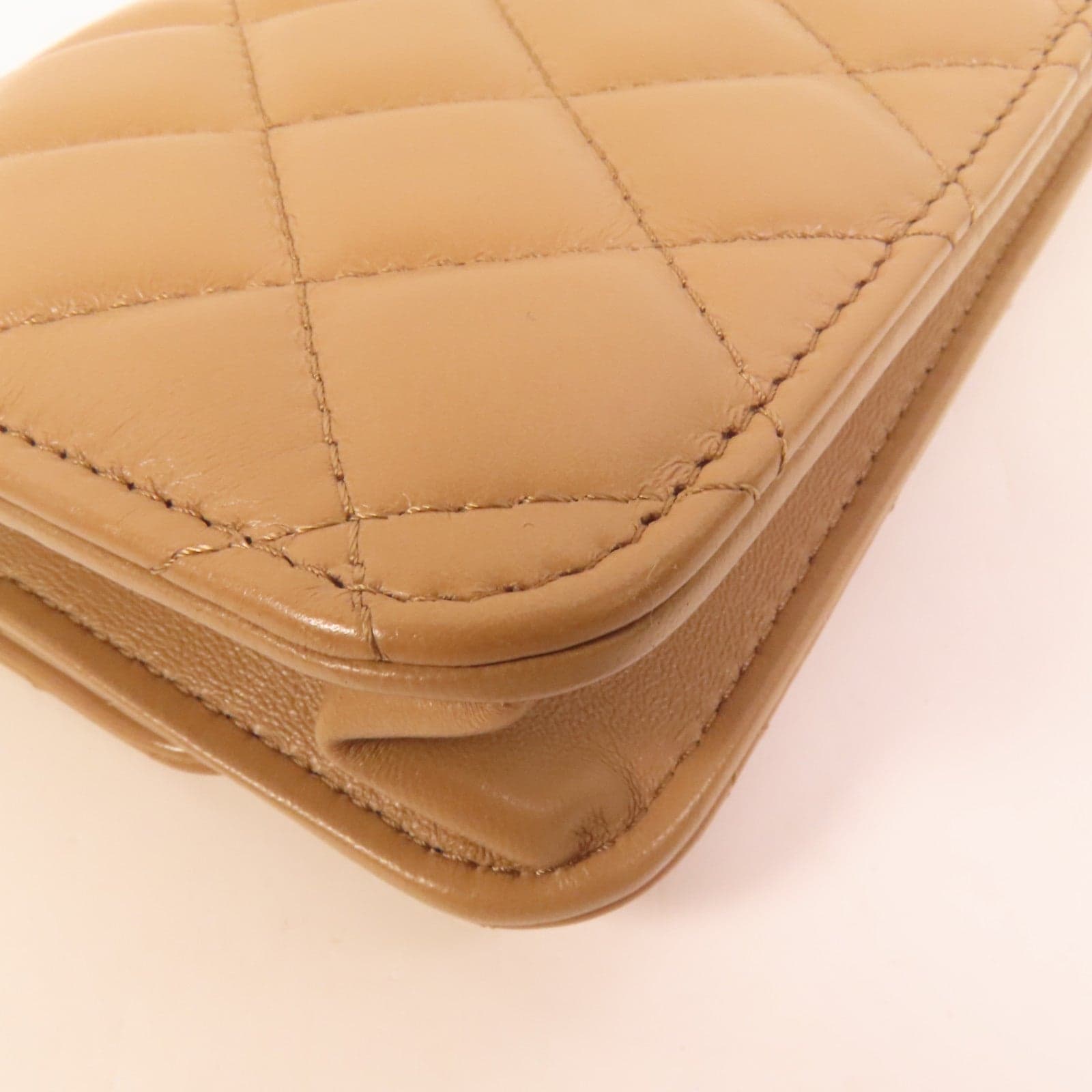 LOUIS VUITTON Shoulder Bag Lambskin
