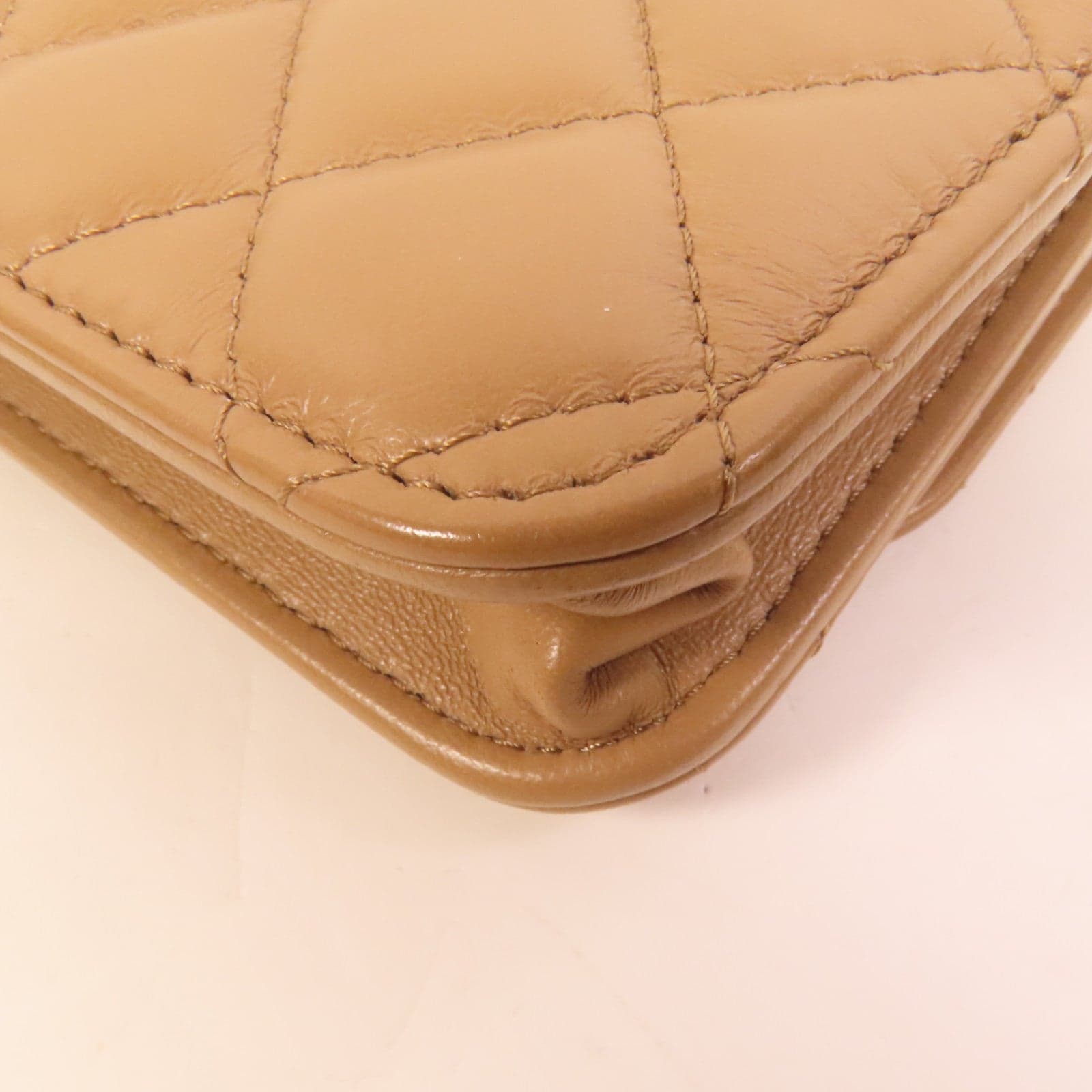 LOUIS VUITTON Shoulder Bag Lambskin
