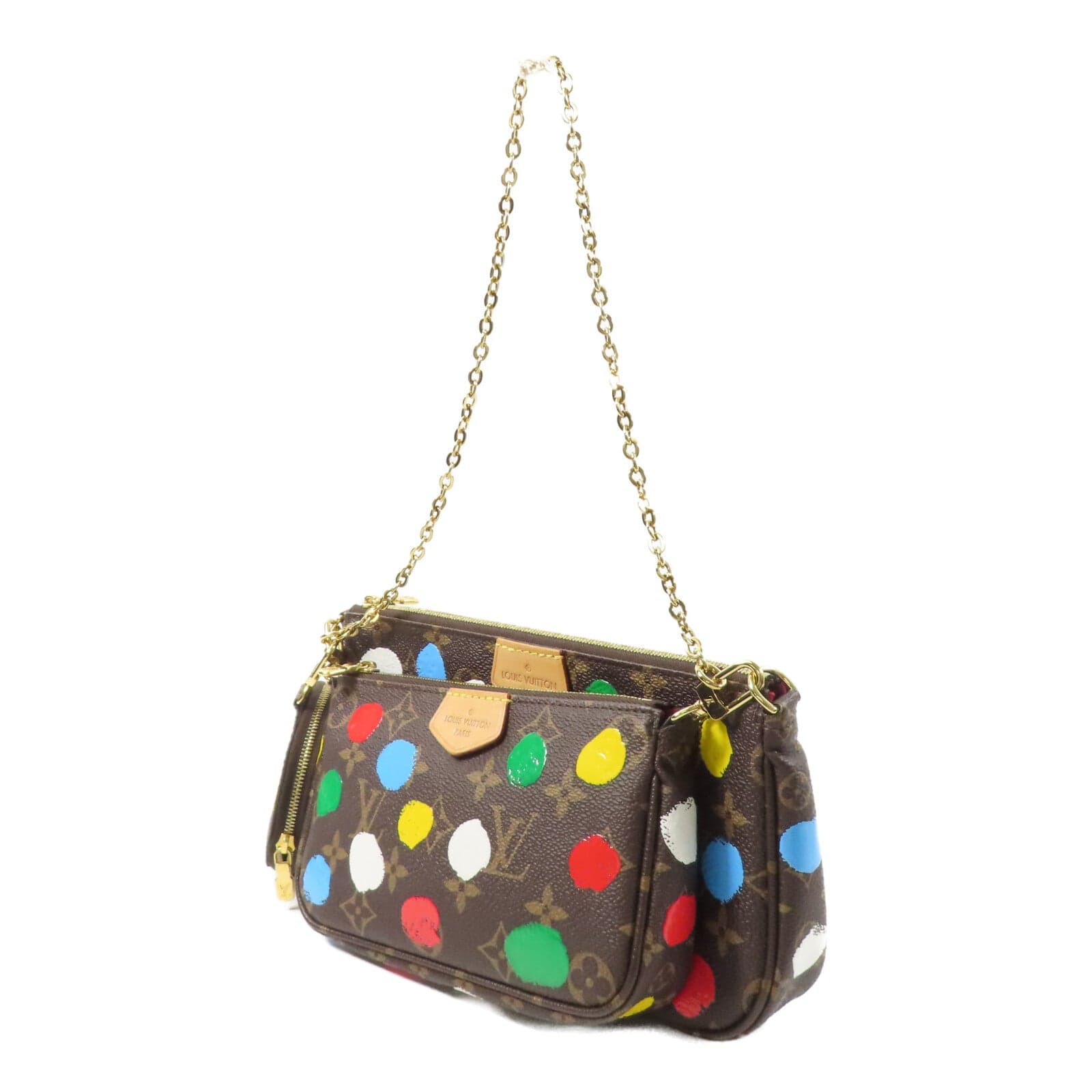 LOUIS VUITTON Multi Pochette M46385 2-Way Bag Coated Canvas