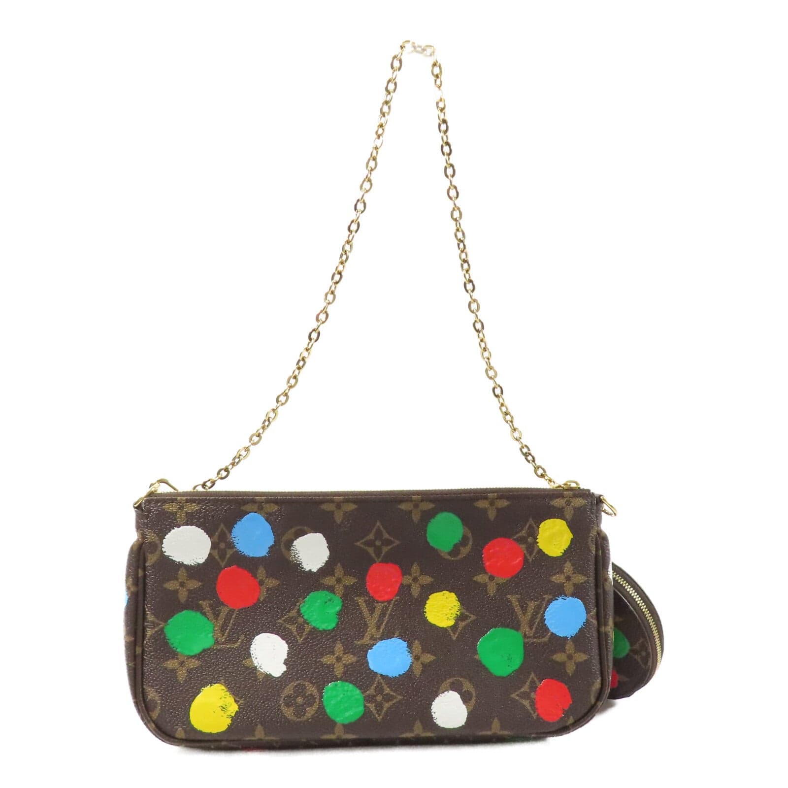 LOUIS VUITTON Multi Pochette M46385 2-Way Bag Coated Canvas