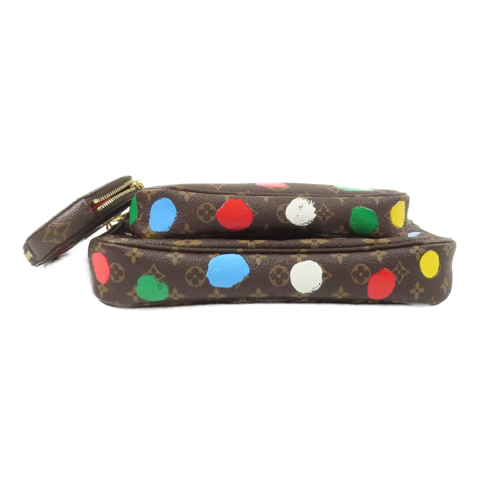 LOUIS VUITTON Multi Pochette M46385 2-Way Bag Coated Canvas