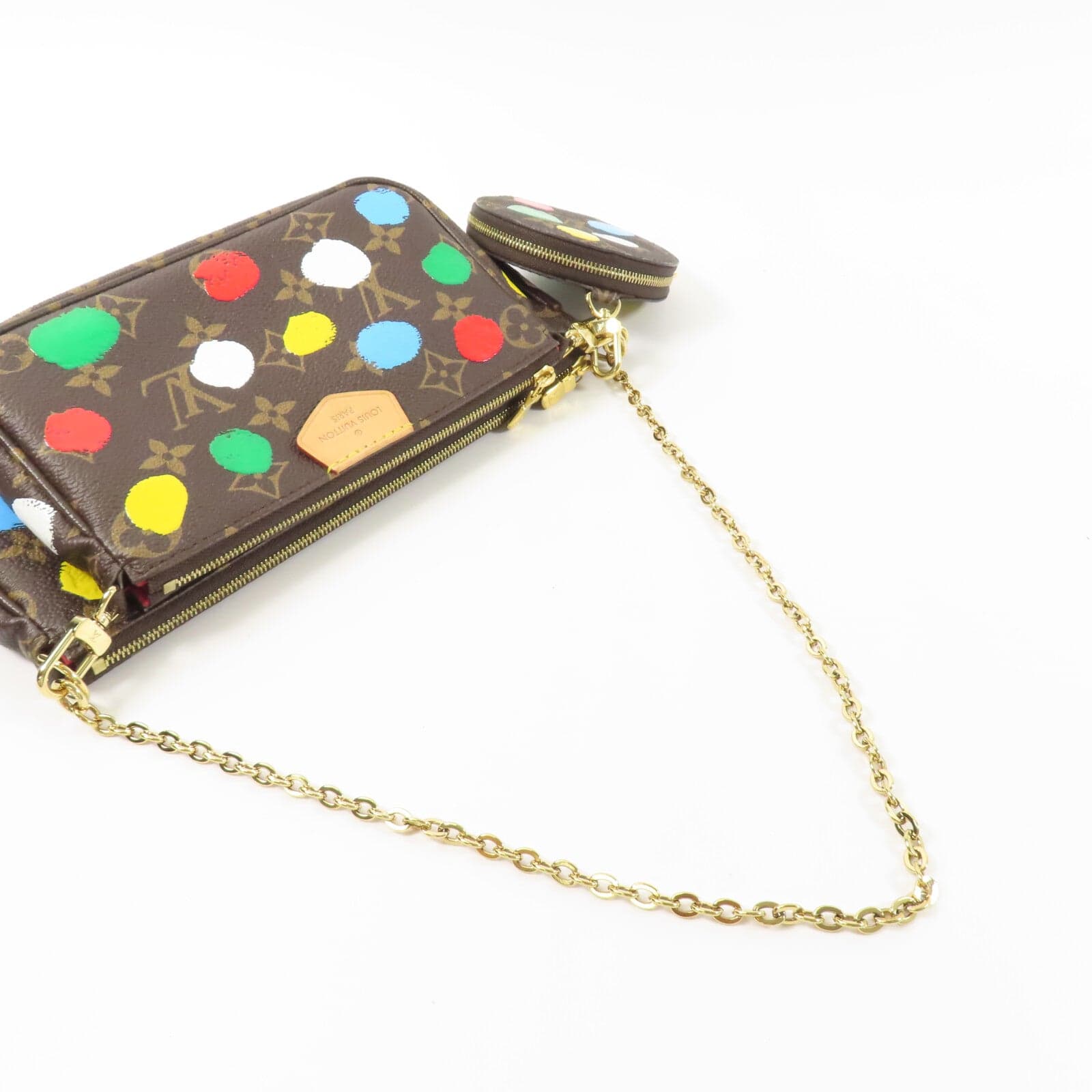 LOUIS VUITTON Multi Pochette M46385 2-Way Bag Coated Canvas