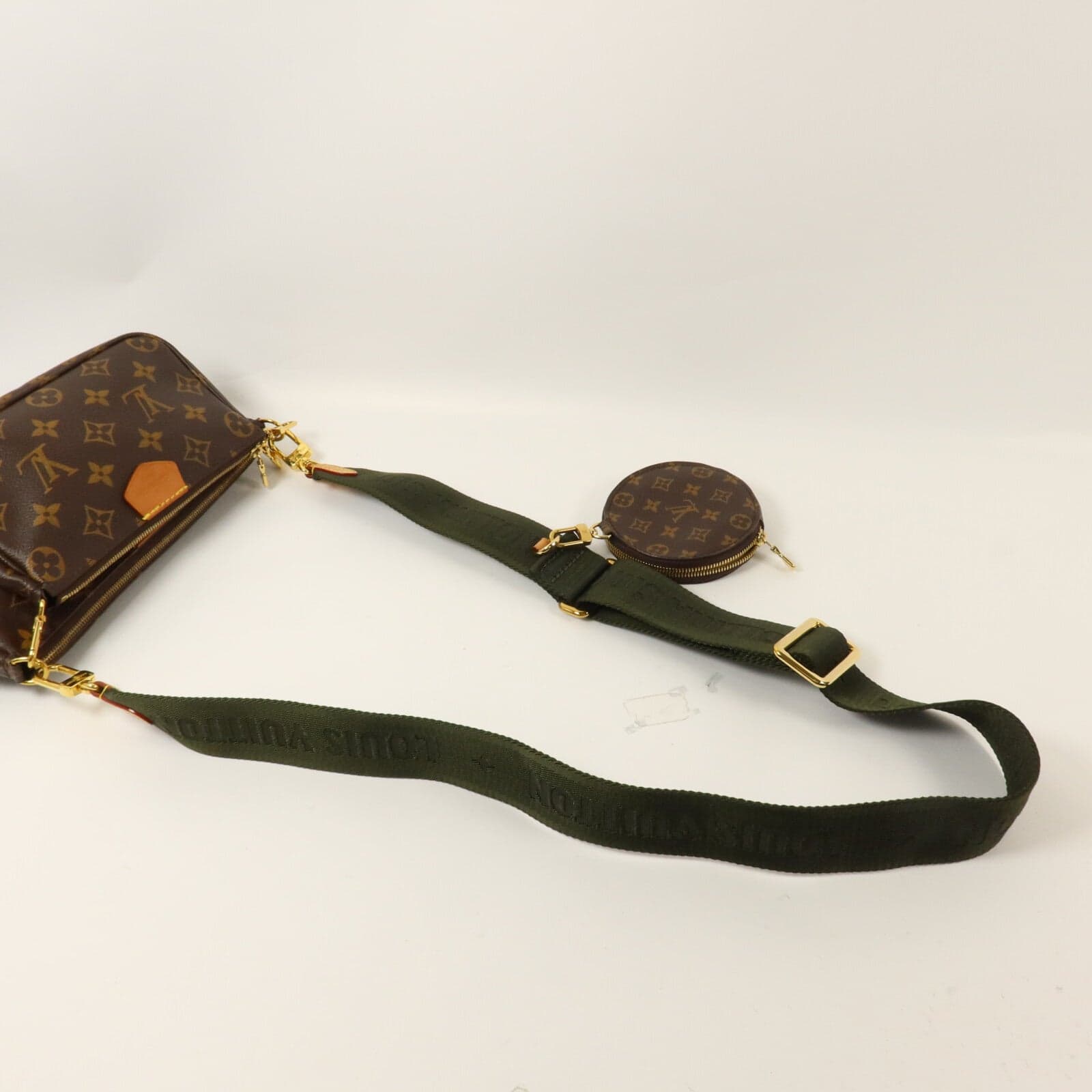 LOUIS VUITTON Multi Pochette M44813 2-Way Bag Coated Canvas
