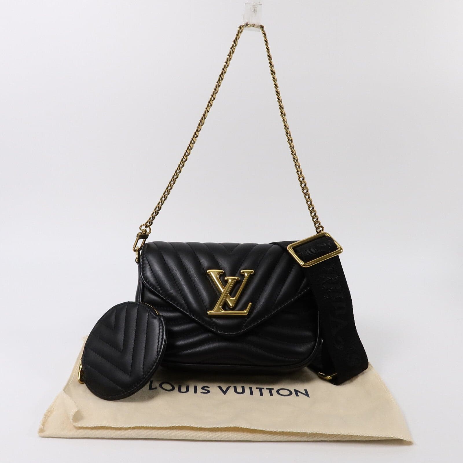 LOUIS VUITTON Multi Pochette M56461 2-Way Bag Calfskin