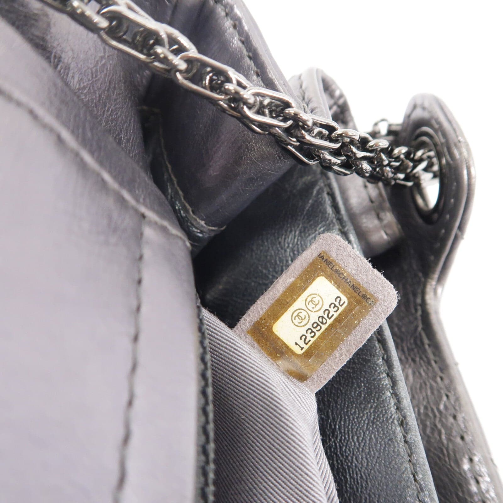LOUIS VUITTON 2.55 Shoulder Bag Calfskin