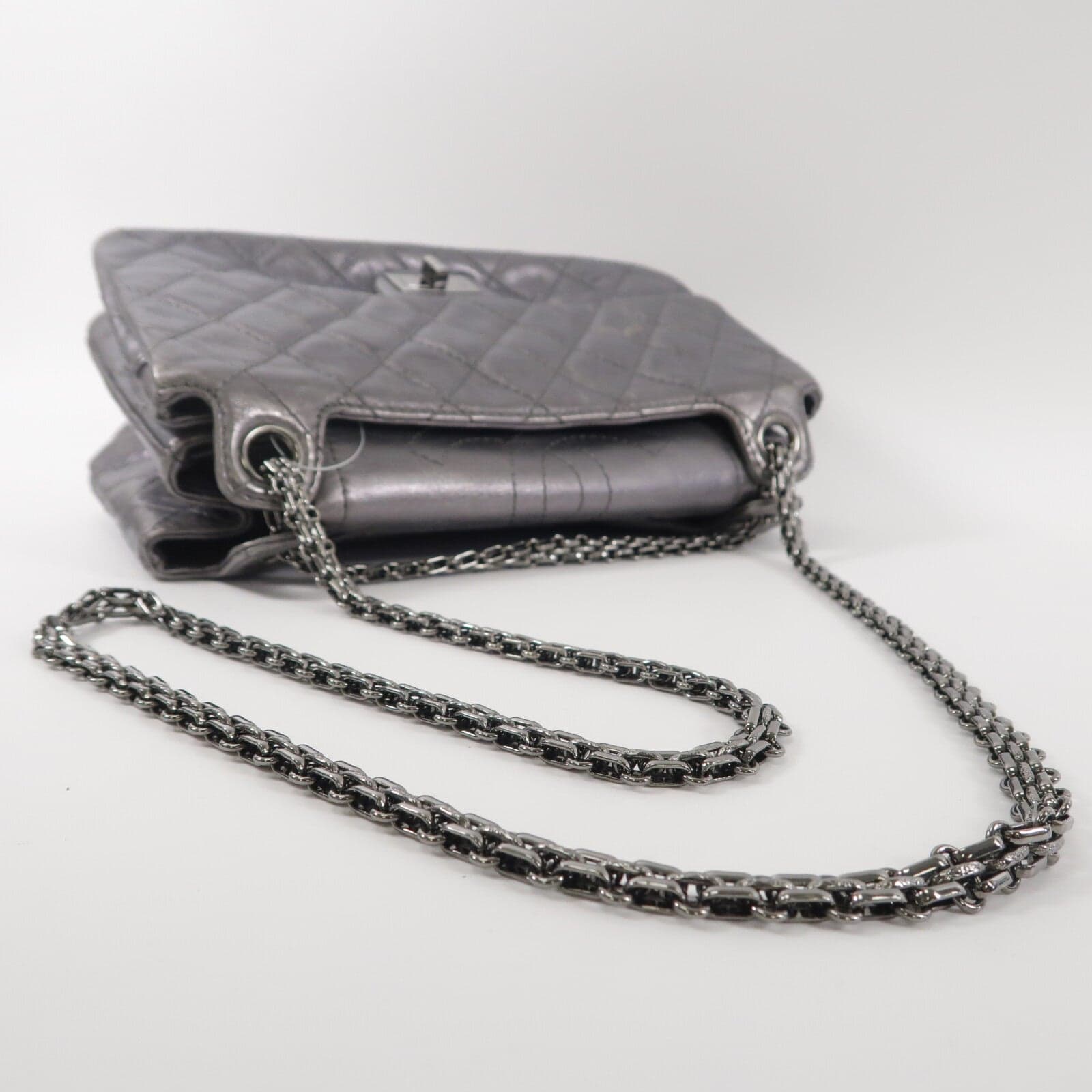 LOUIS VUITTON 2.55 Shoulder Bag Calfskin