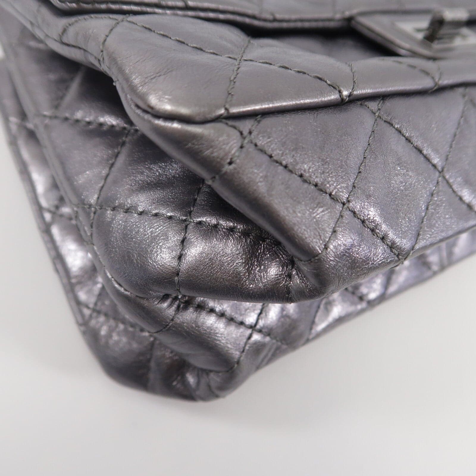 LOUIS VUITTON 2.55 Shoulder Bag Calfskin