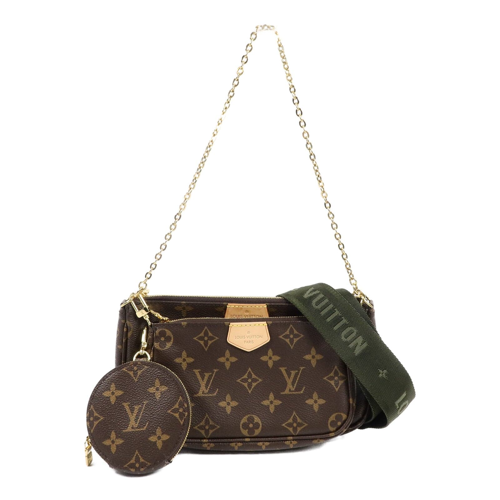 LOUIS VUITTON Multi Pochette M44813 2-Way Bag Coated Canvas