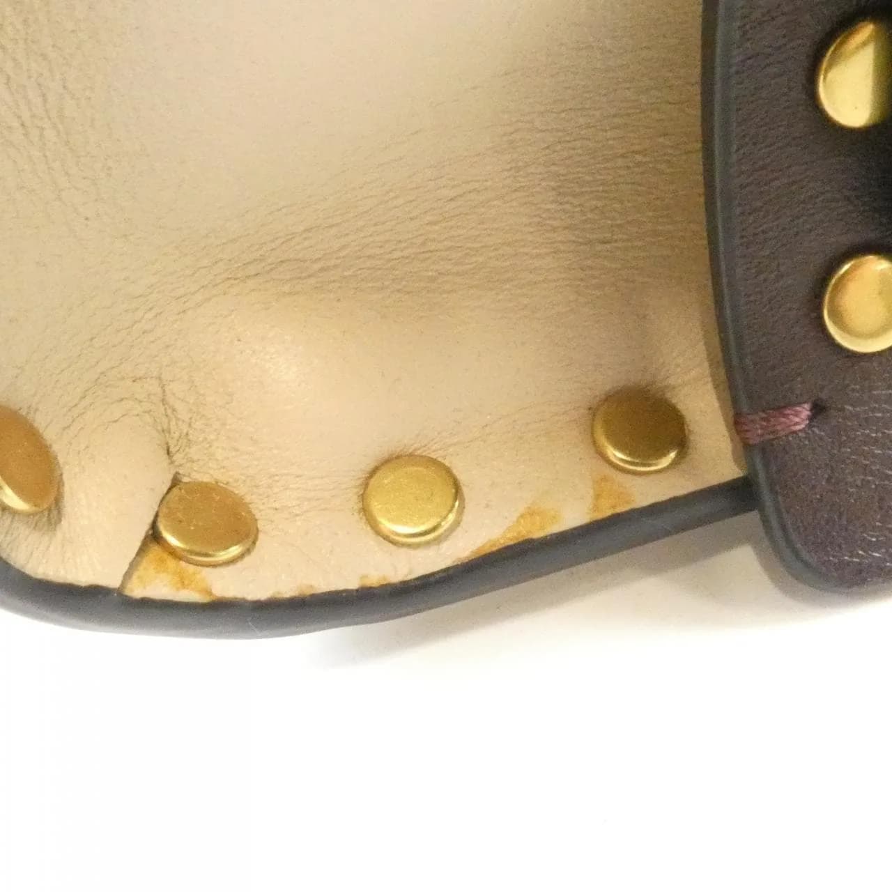 COACH CC380 Handbag Leather