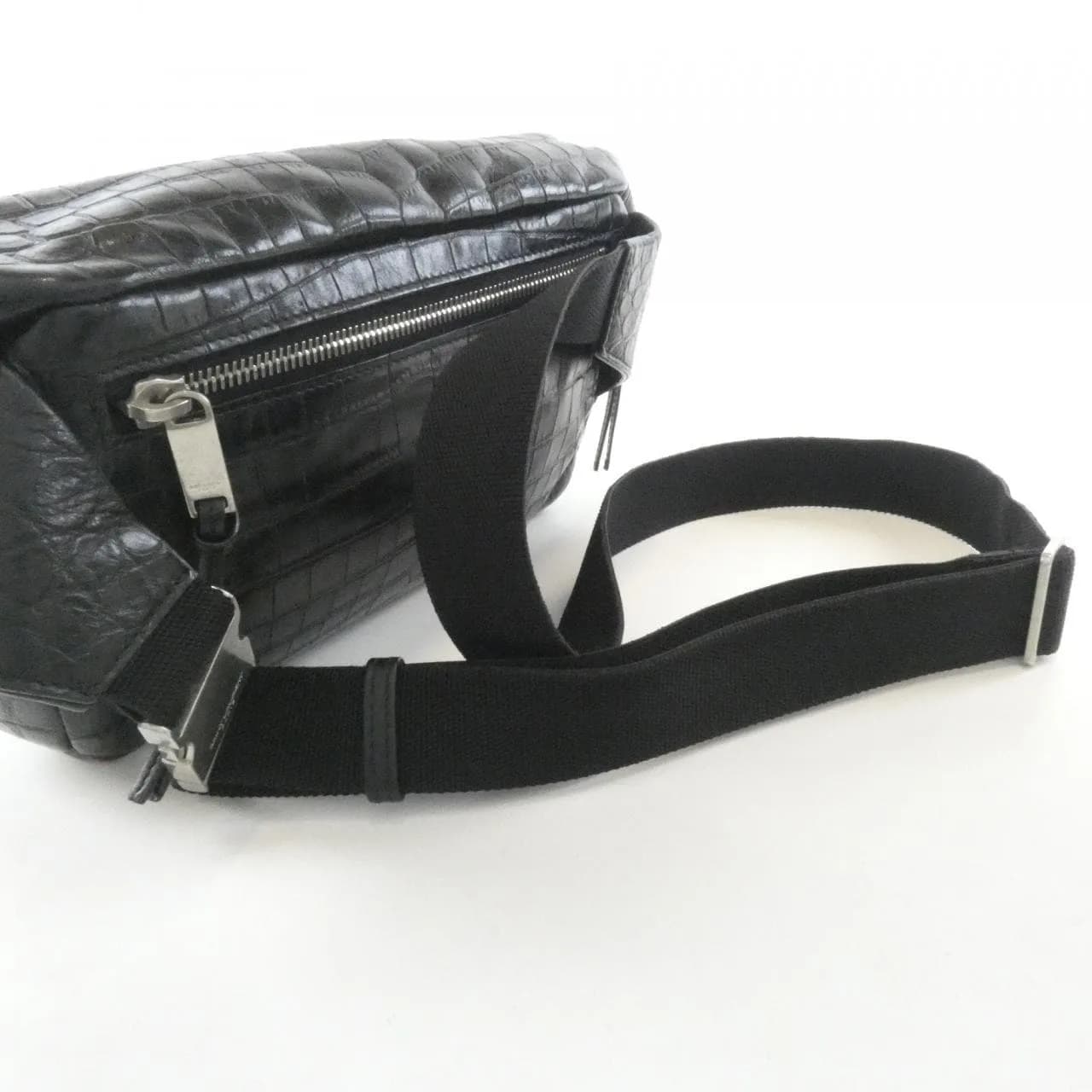 SAINT LAURENT 505973 DZEIE Belt Leather
