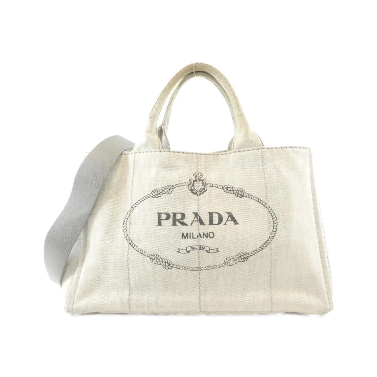 PRADA 1BG642 Handbag Leather