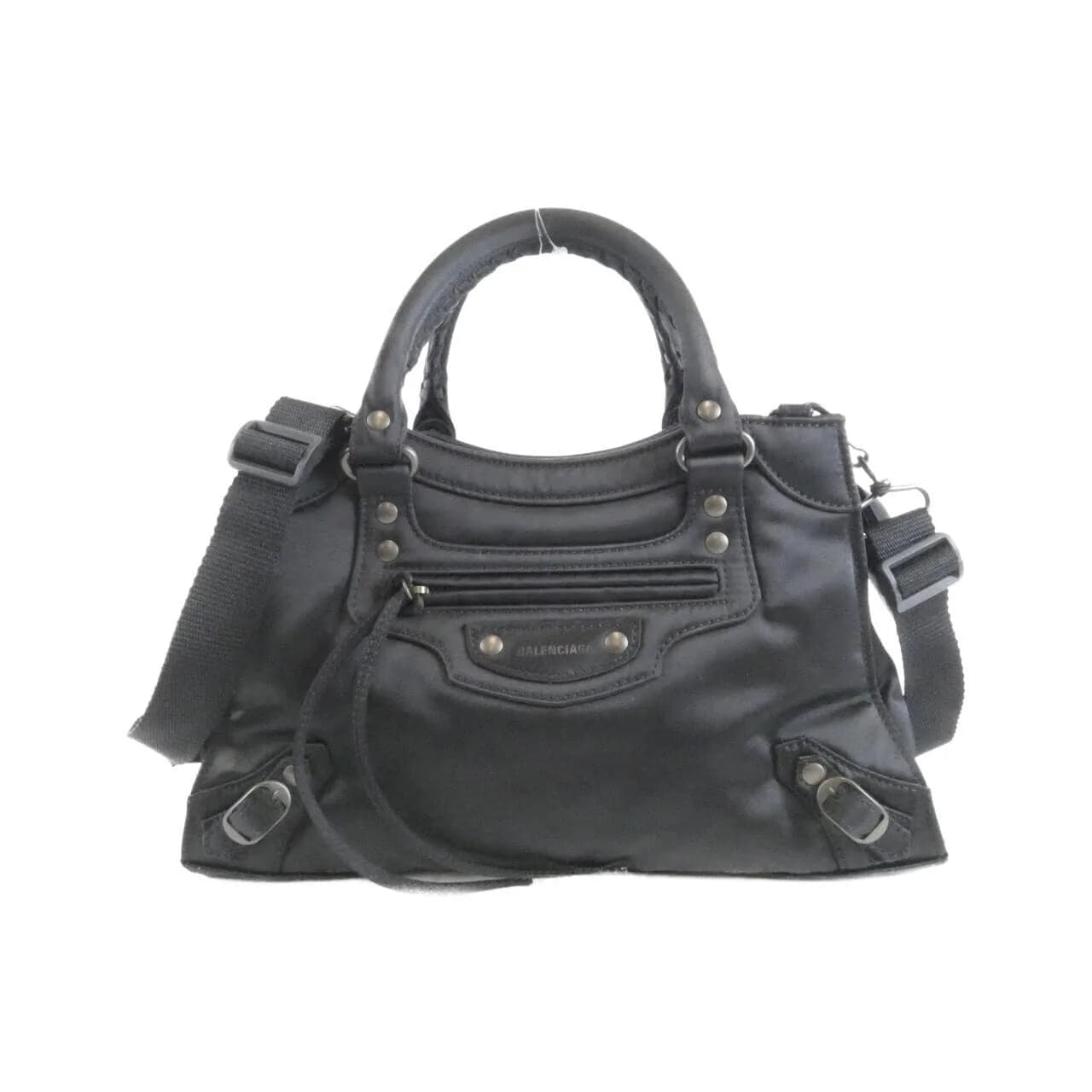BALENCIAGA Neo Classic 638521 2HM5T Handbag Nylon