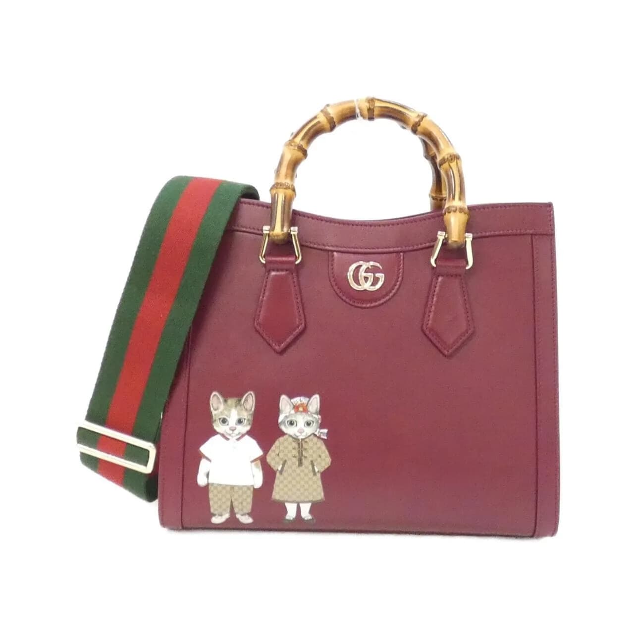 GUCCI 841487 AAFO7 Handbag Leather