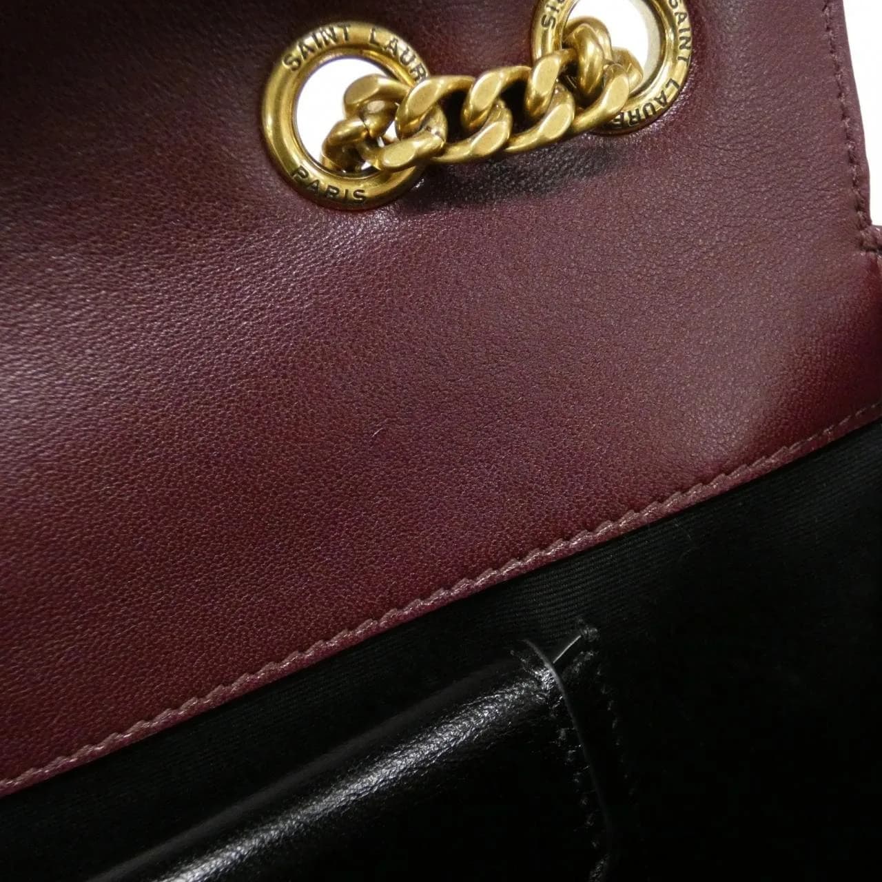 SAINT LAURENT 801439 AAEAX Shoulder Lambskin