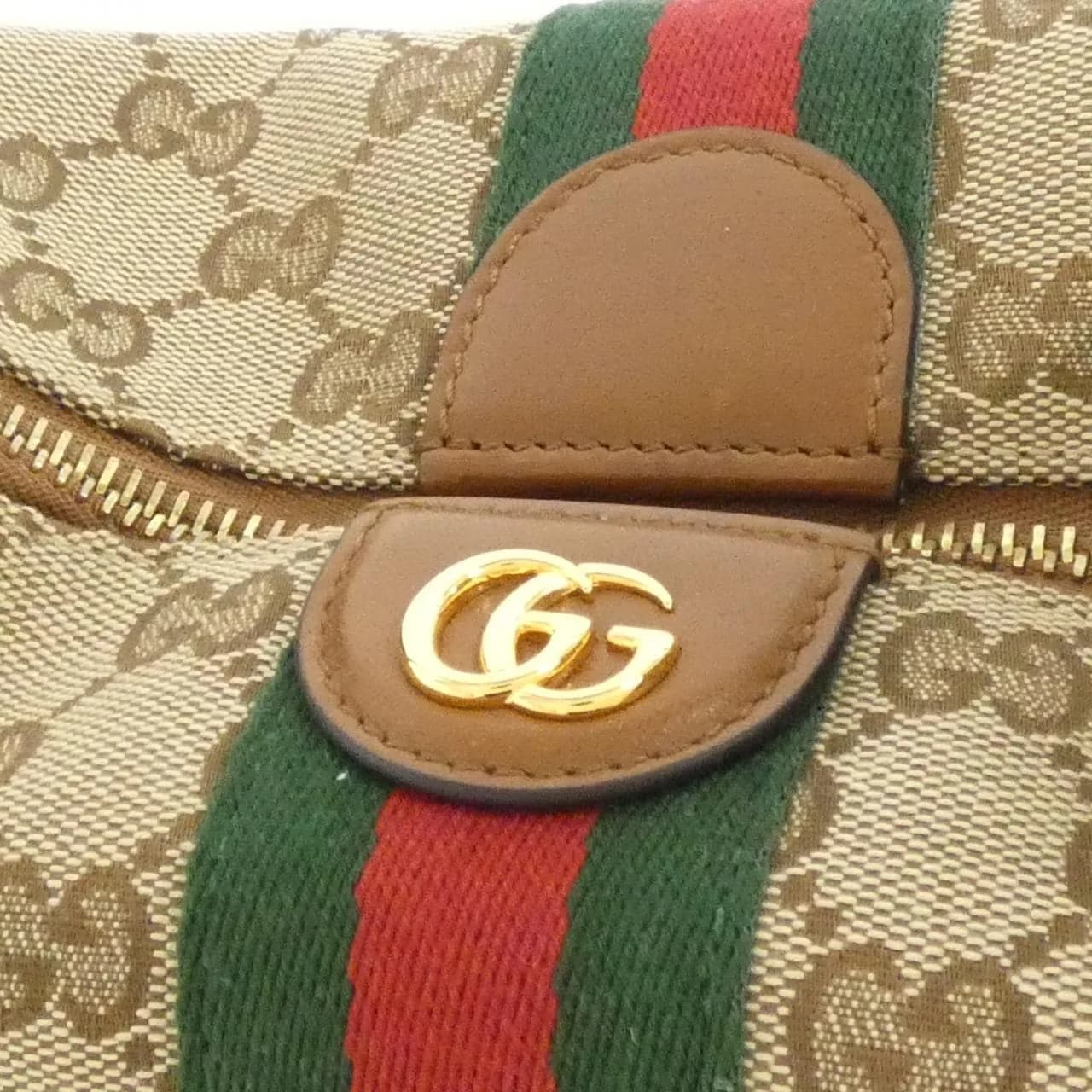 GUCCI 861775 FAFUF Handbag Canvas