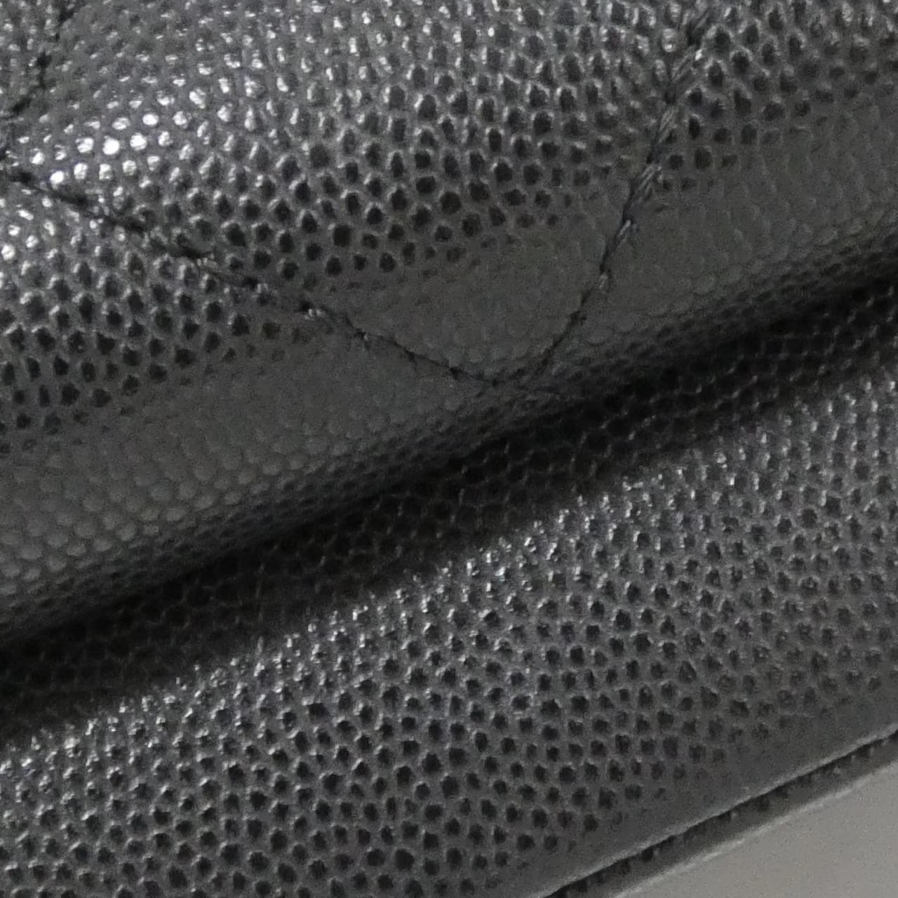 CHANEL 93608 Handbag Grained Calfskin