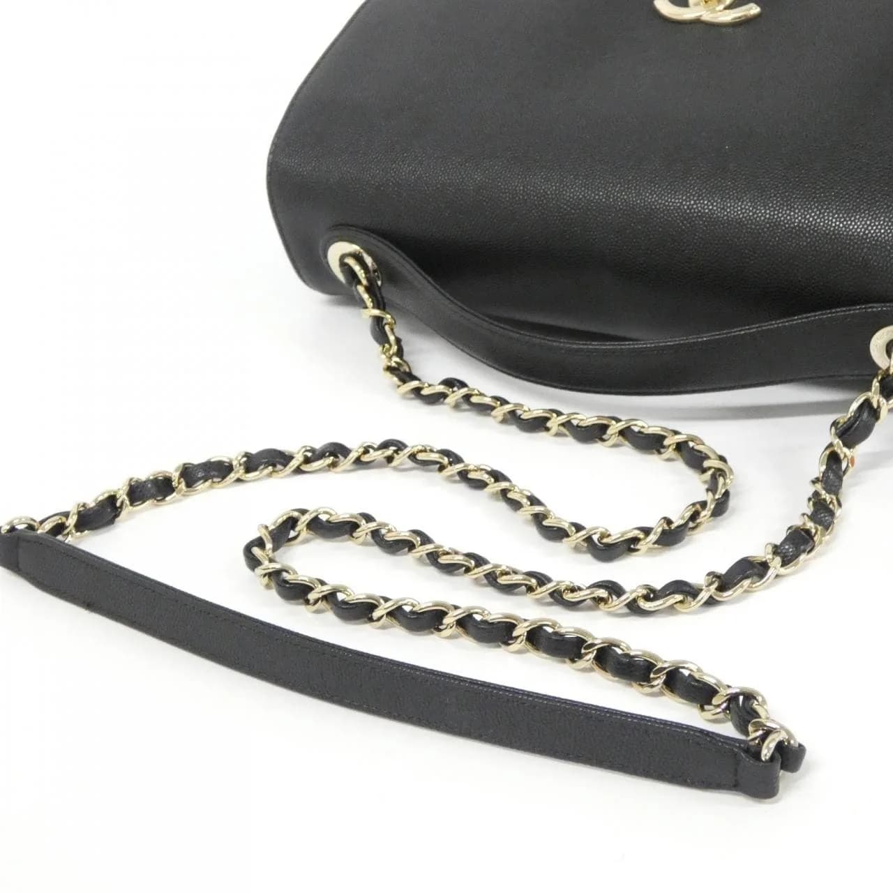 CHANEL 93608 Handbag Grained Calfskin